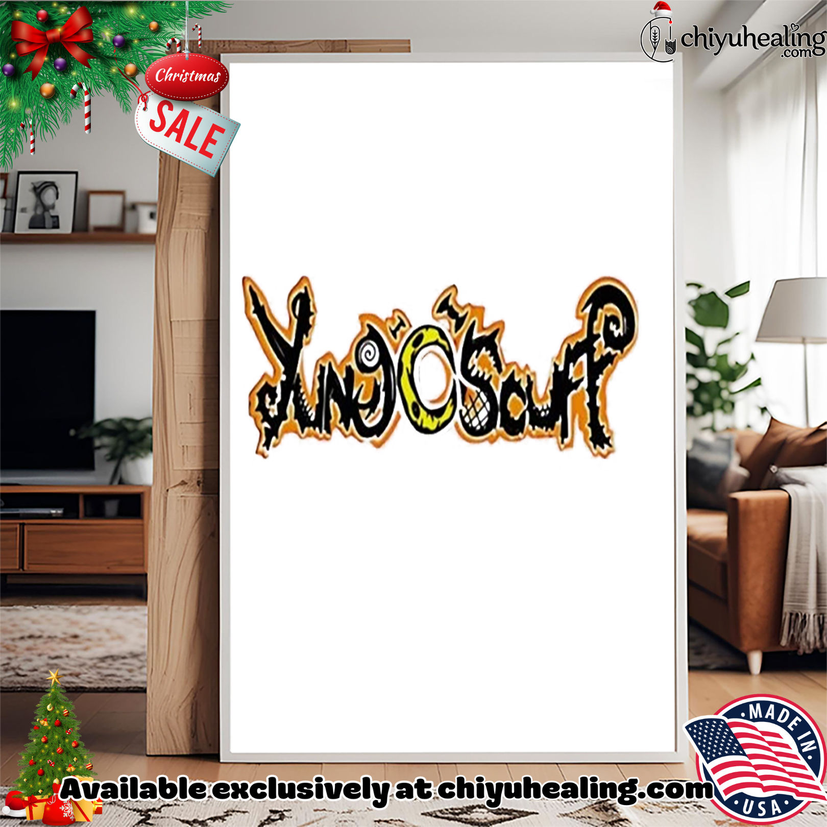 Yung Scuff logo Christmas ornament, Hoodie, Sweatshirt, Poster Canvas, Mug, Ornaments Yung Scuff logo Christmas ornament, Hoodie, Sweatshirt, Poster Canvas, Mug, Ornaments