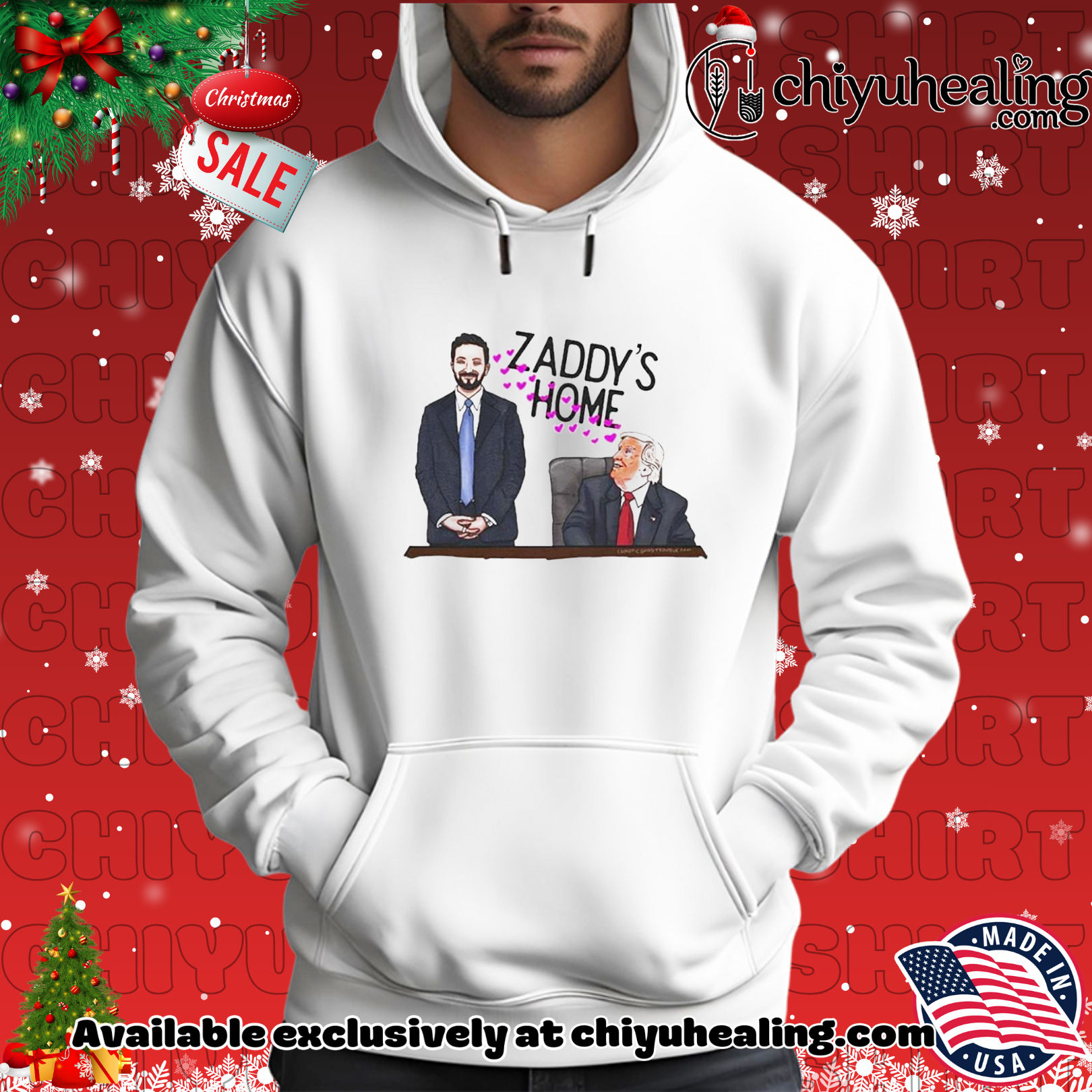 Zaddy's Home Mamdani Trump funny shirt, Hoodie, Sweatshirt, Poster Canvas, Mug, Ornaments 2 Zaddy's Home Mamdani Trump funny shirt, Hoodie, Sweatshirt, Poster Canvas, Mug, Ornaments