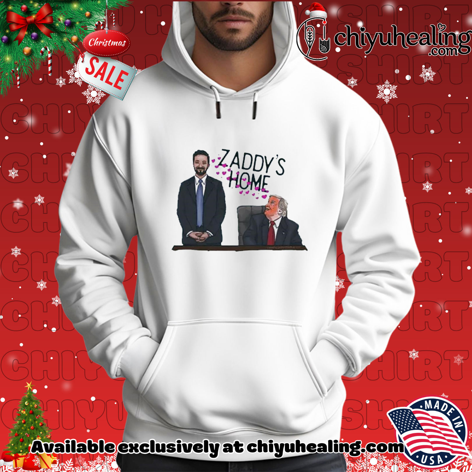 Zaddy's Home Mamdani Trump love shirt, Hoodie, Sweatshirt, Poster Canvas, Mug, Ornaments 2 Zaddy's Home Mamdani Trump love shirt, Hoodie, Sweatshirt, Poster Canvas, Mug, Ornaments