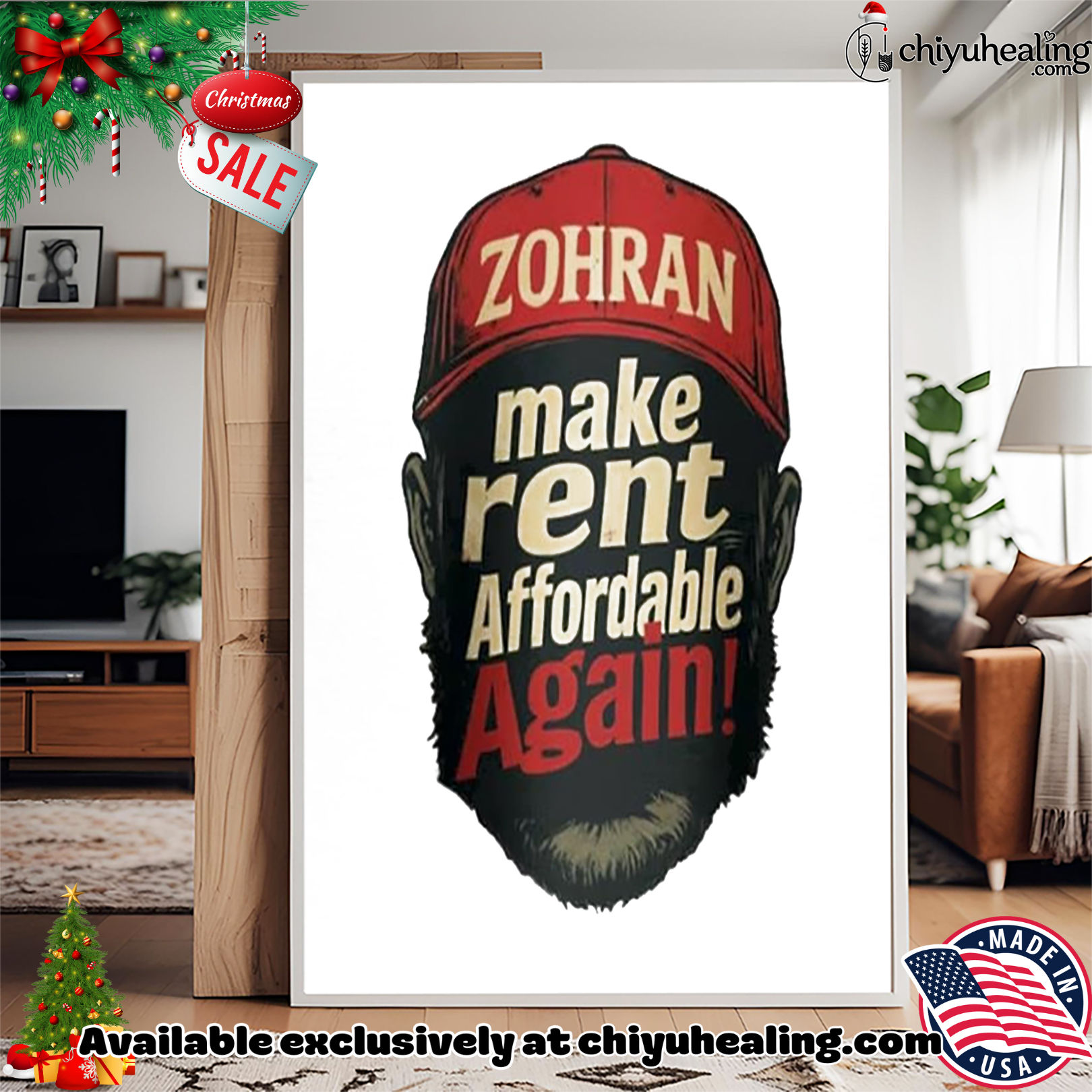 Zohran Mamdani make rent Affordable Again shirt, Hoodie, Sweatshirt, Poster Canvas, Mug, Ornaments Zohran Mamdani make rent Affordable Again shirt, Hoodie, Sweatshirt, Poster Canvas, Mug, Ornaments