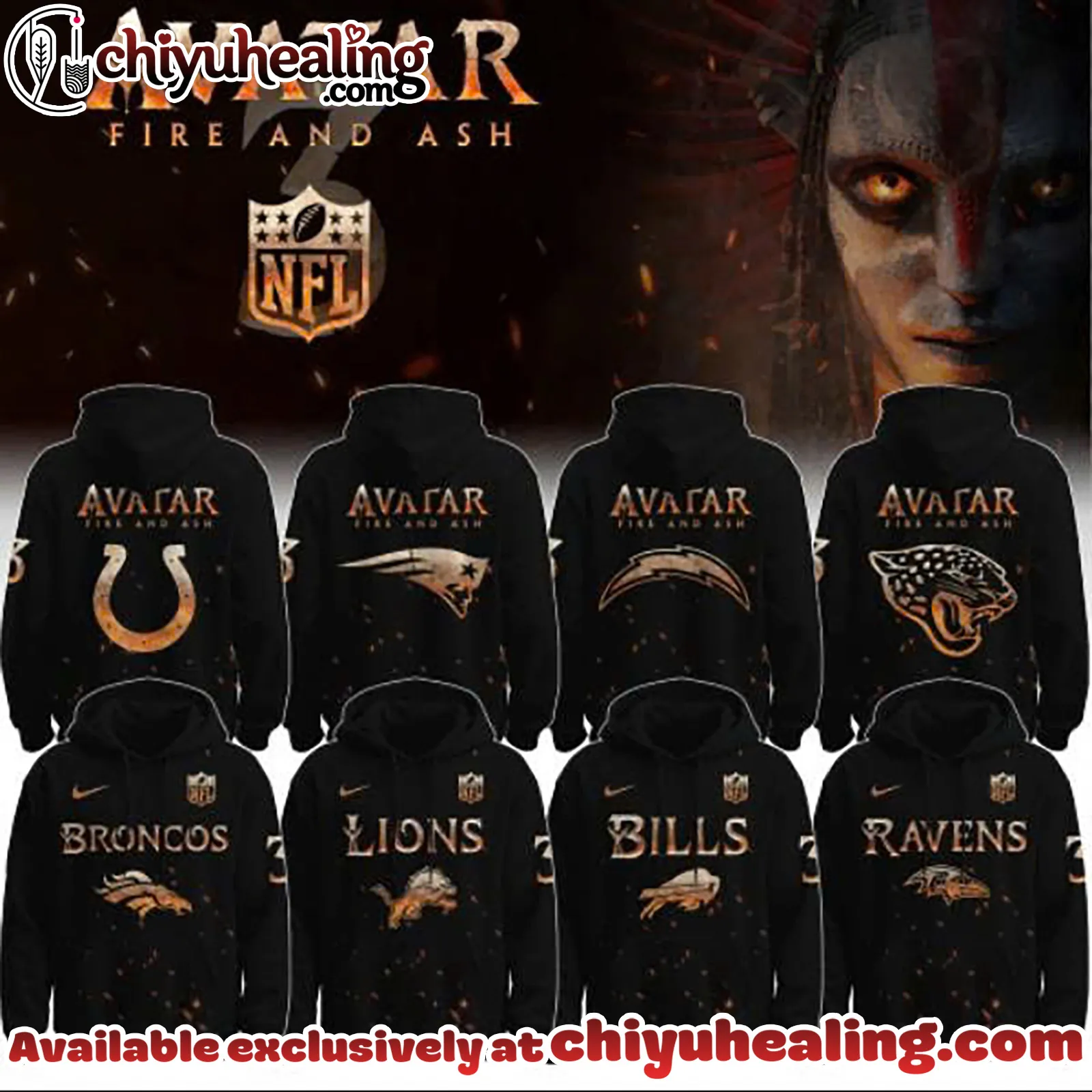 All Team NFL x Avatar Hoodie Limited Hoodie, Selling Out Fast