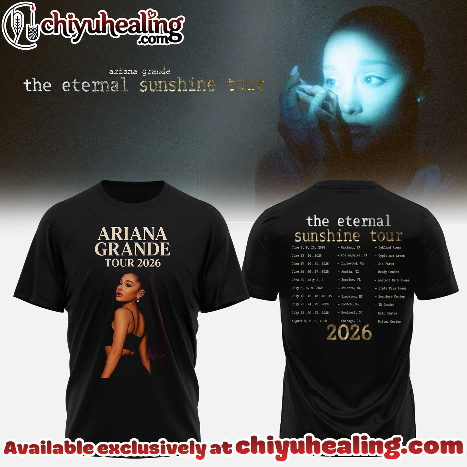 Ariana Grande - The Eternal Sunshine Tour Collection Hoodie, Tshirt, Sweatshirt - Ver 9