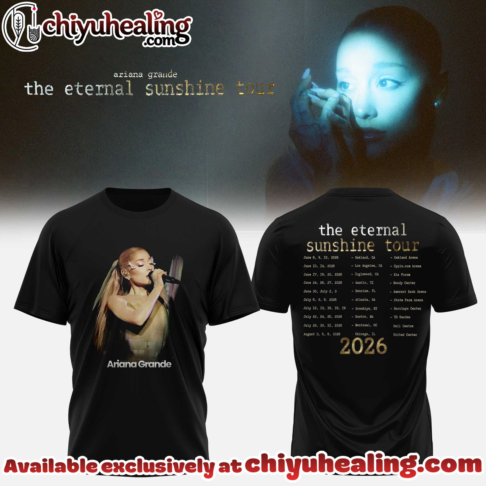 Ariana Grande - The Eternal Sunshine Tour Collection Hoodie, Tshirt, Sweatshirt - Ver 6