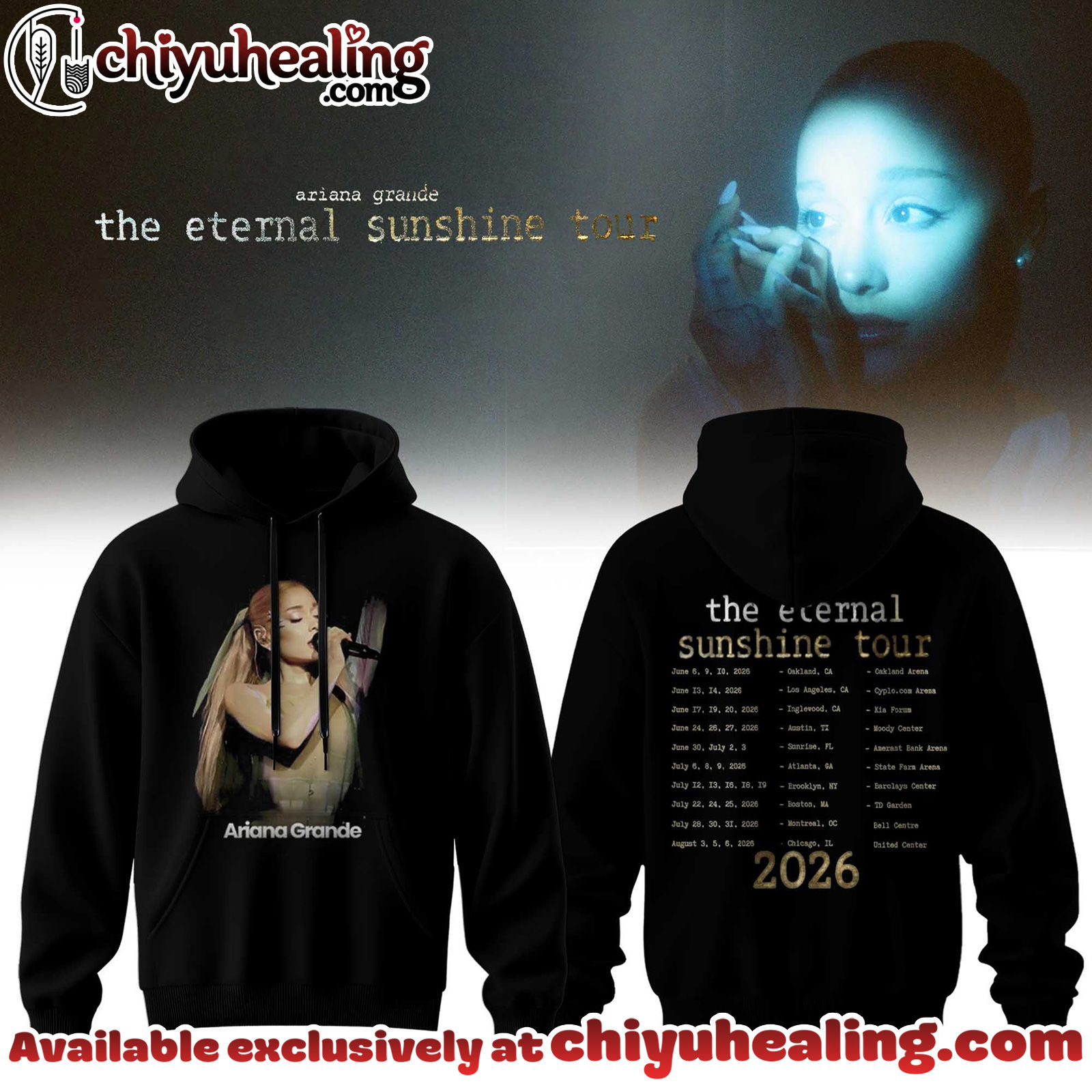 Ariana Grande - The Eternal Sunshine Tour Collection Hoodie, Tshirt, Sweatshirt