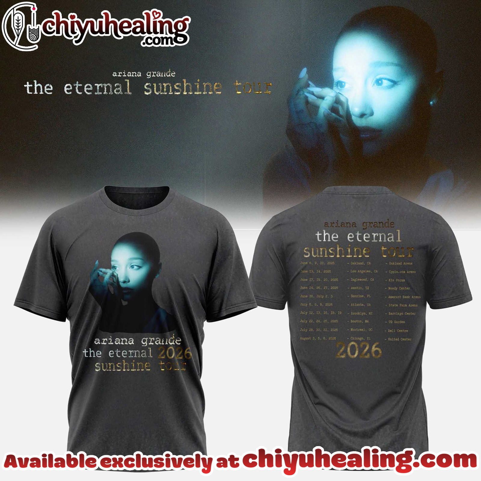 Ariana Grande - The Eternal Sunshine Tour Collection Hoodie, Tshirt, Sweatshirt - Ver 10