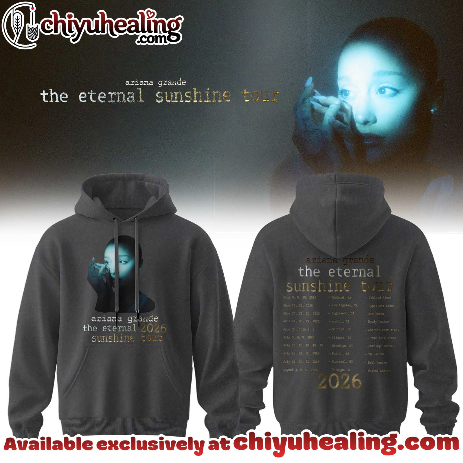 Ariana Grande - The Eternal Sunshine Tour Collection Hoodie, Tshirt, Sweatshirt - Ver 5