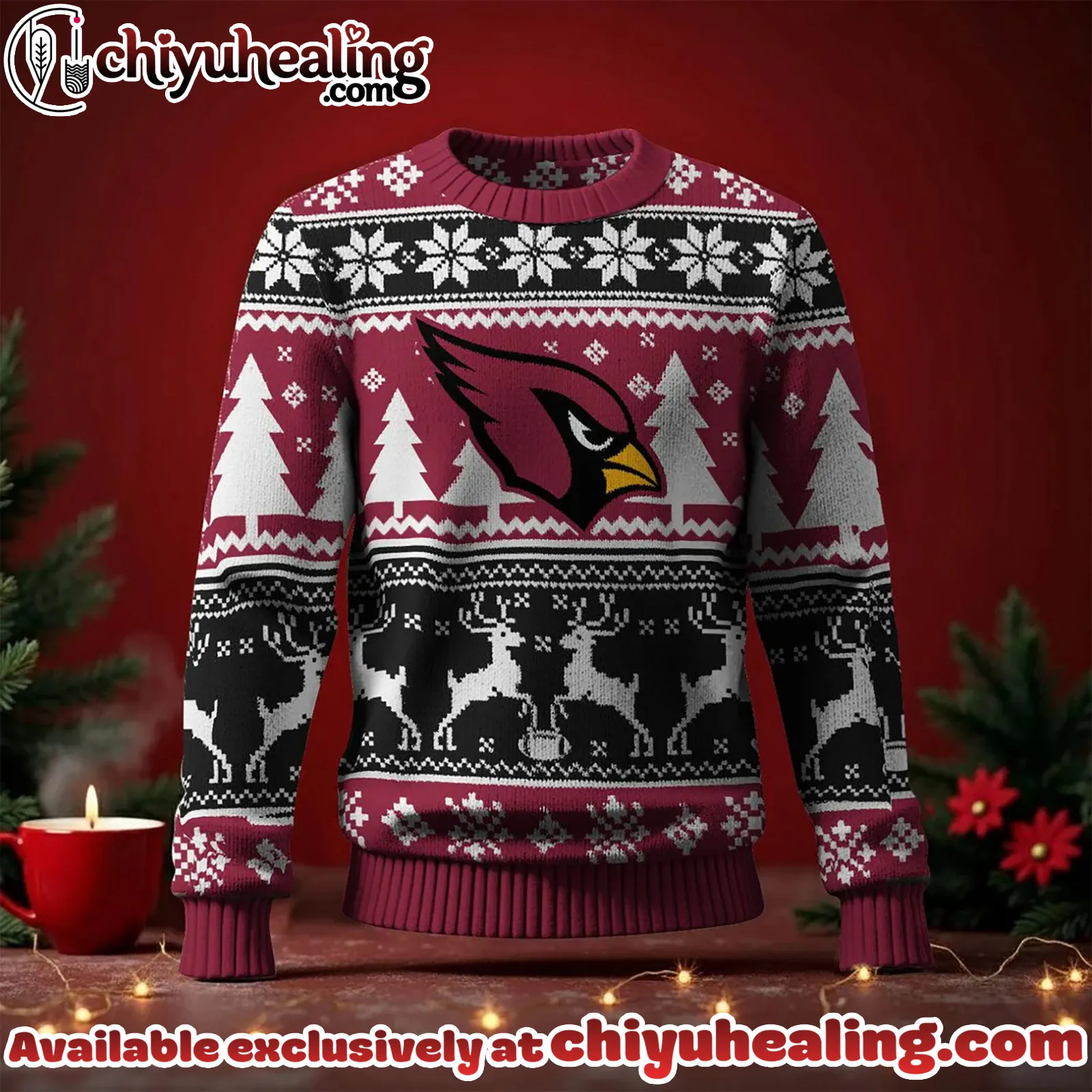 Arizona Cardinals 2025 Christmas New Ugly Sweatshirt, All Team NFL