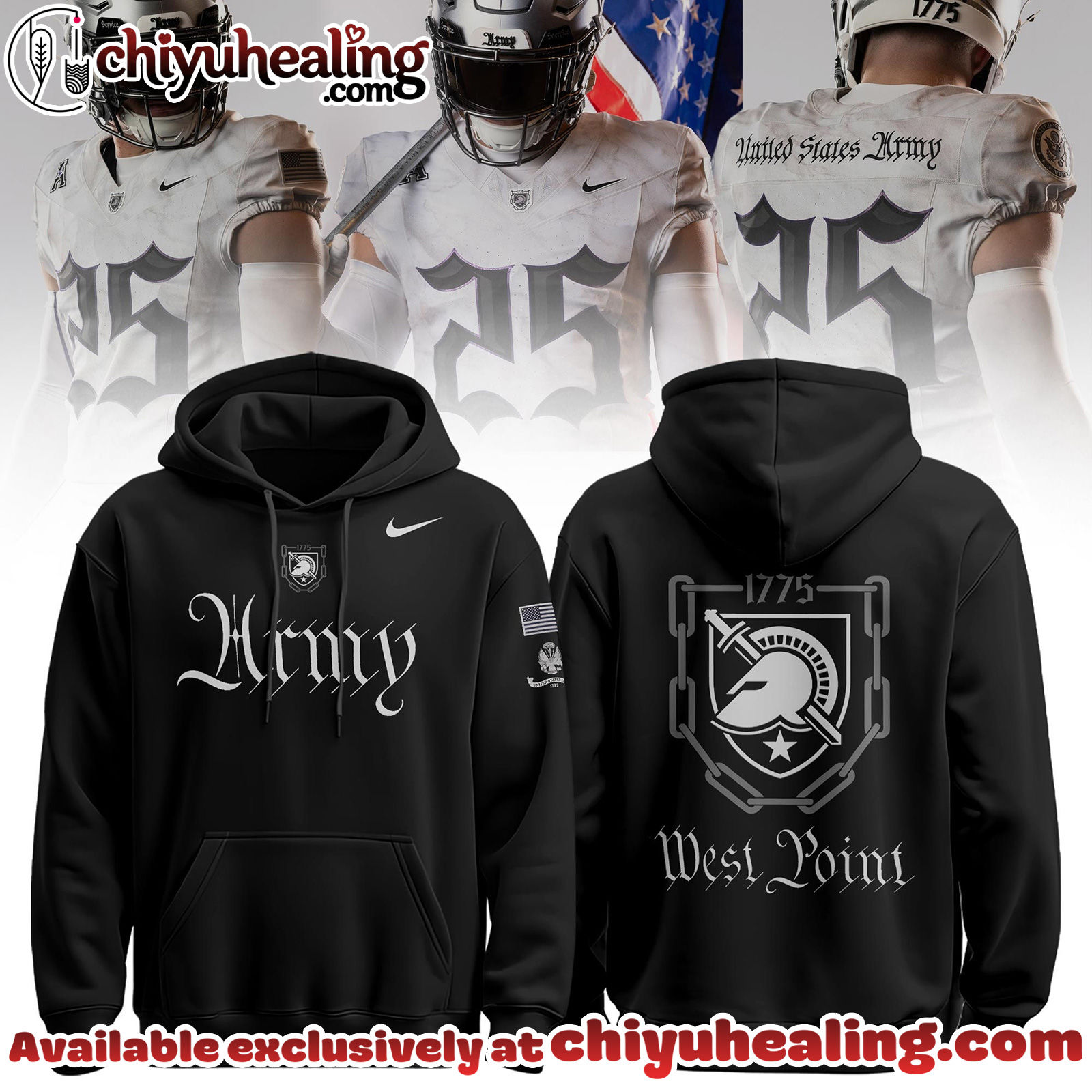 Army West Point Athletics x The Army 250 Collection Limited Edition Hoodie, T-Shirt, Sweatshirt Black
