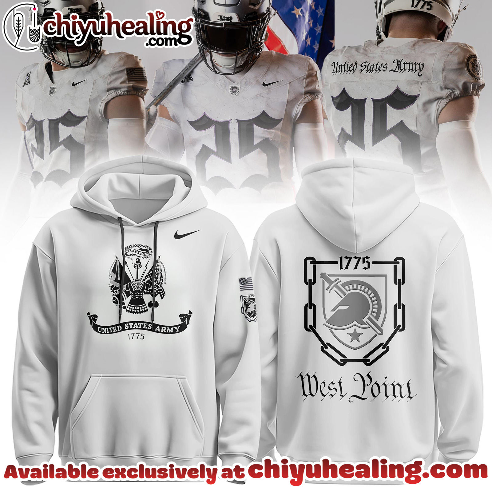 Army West Point Athletics x The Army 250 Collection Limited Edition Hoodie, T-Shirt, Sweatshirt White