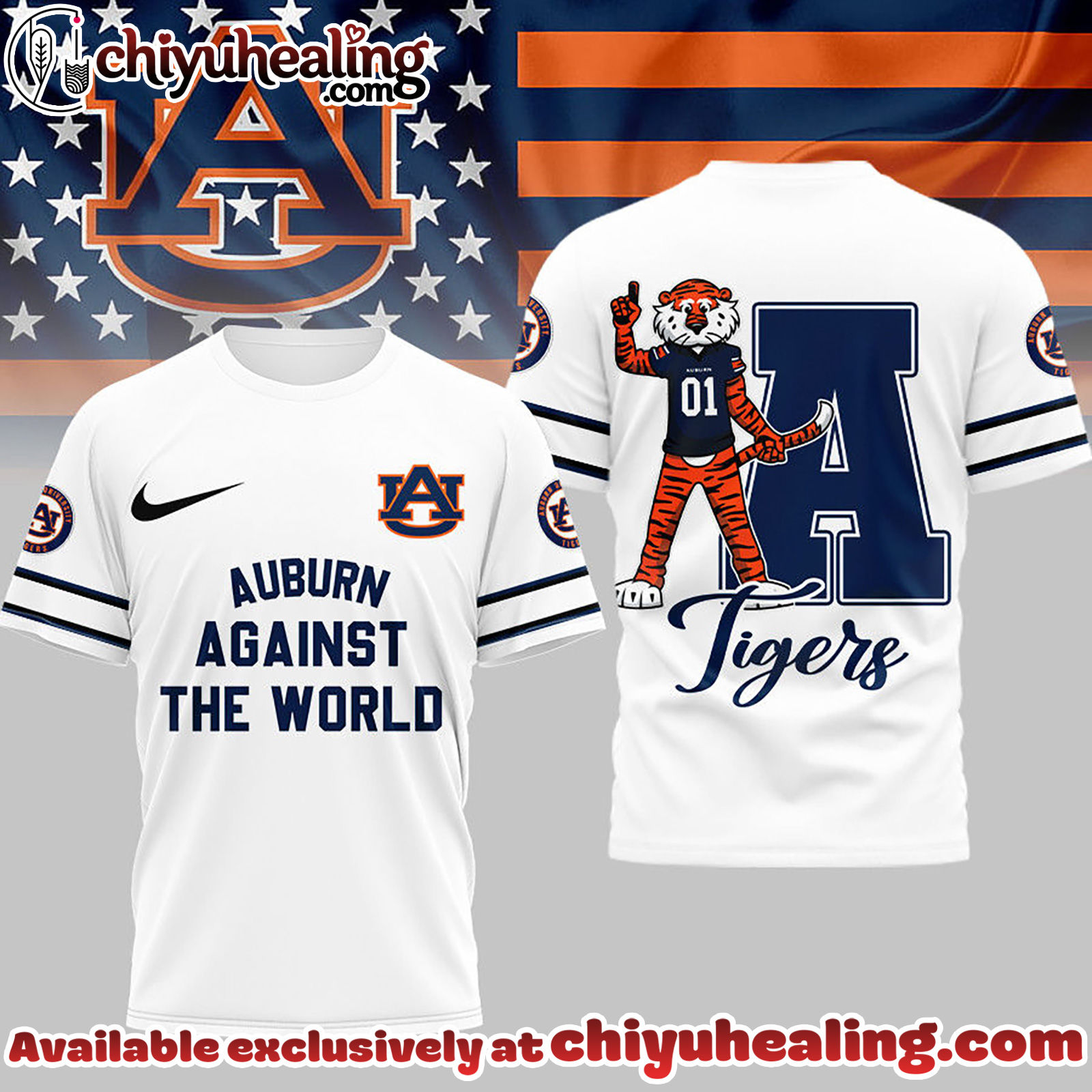 Auburn Tigers Premium NCAA My Team Against The World T-Shirt, Hoodie, Sweatshirt