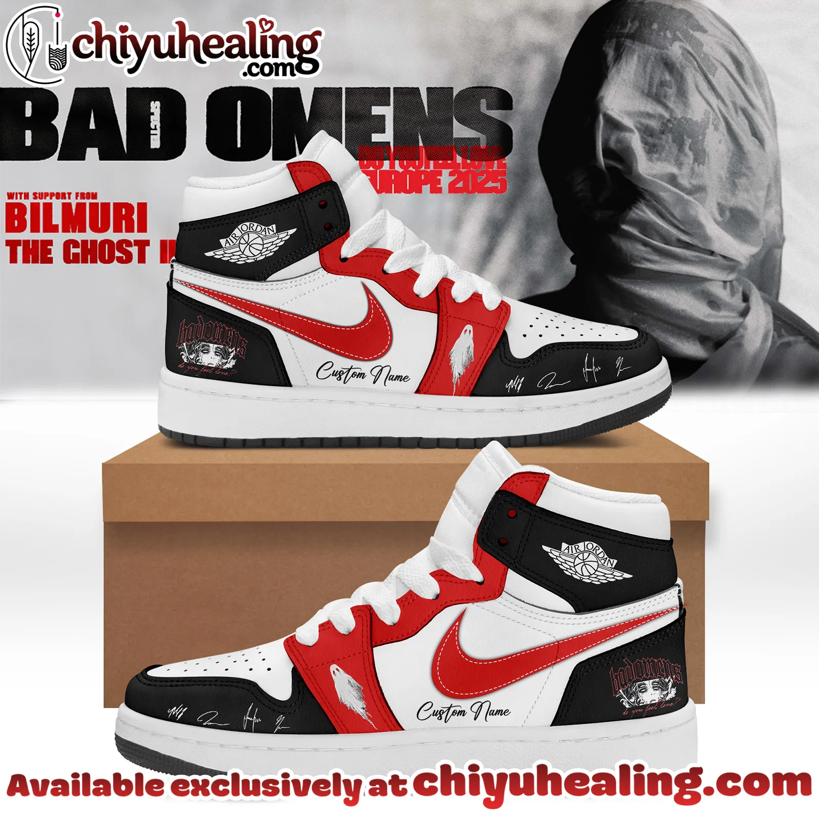 Bad Omens Do You Feel Love Tour Air Jordan 1