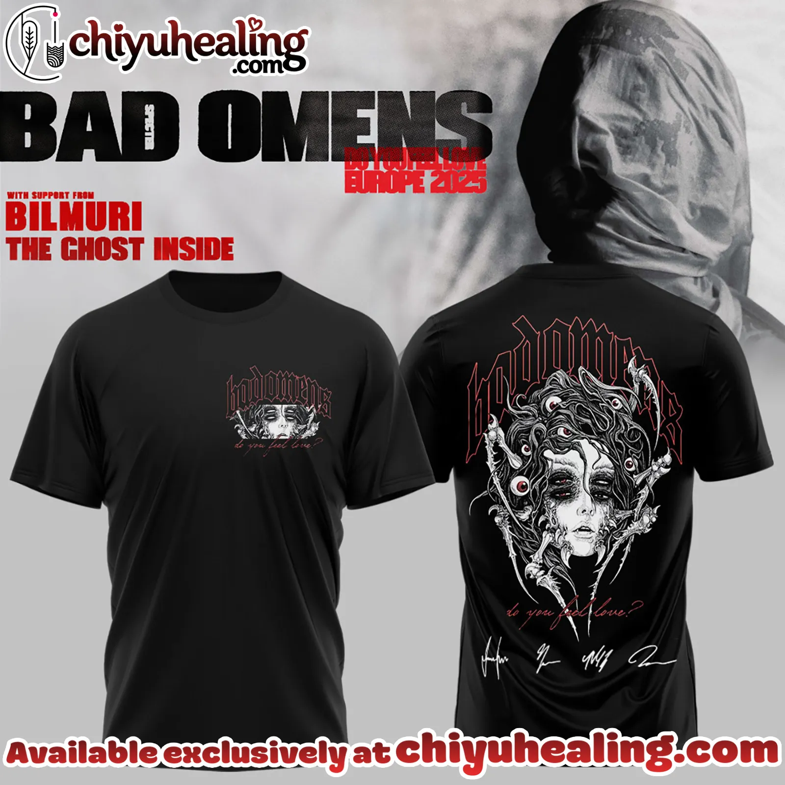 Bad Omens Do You Feel Love Tour Shirt - Ver 9