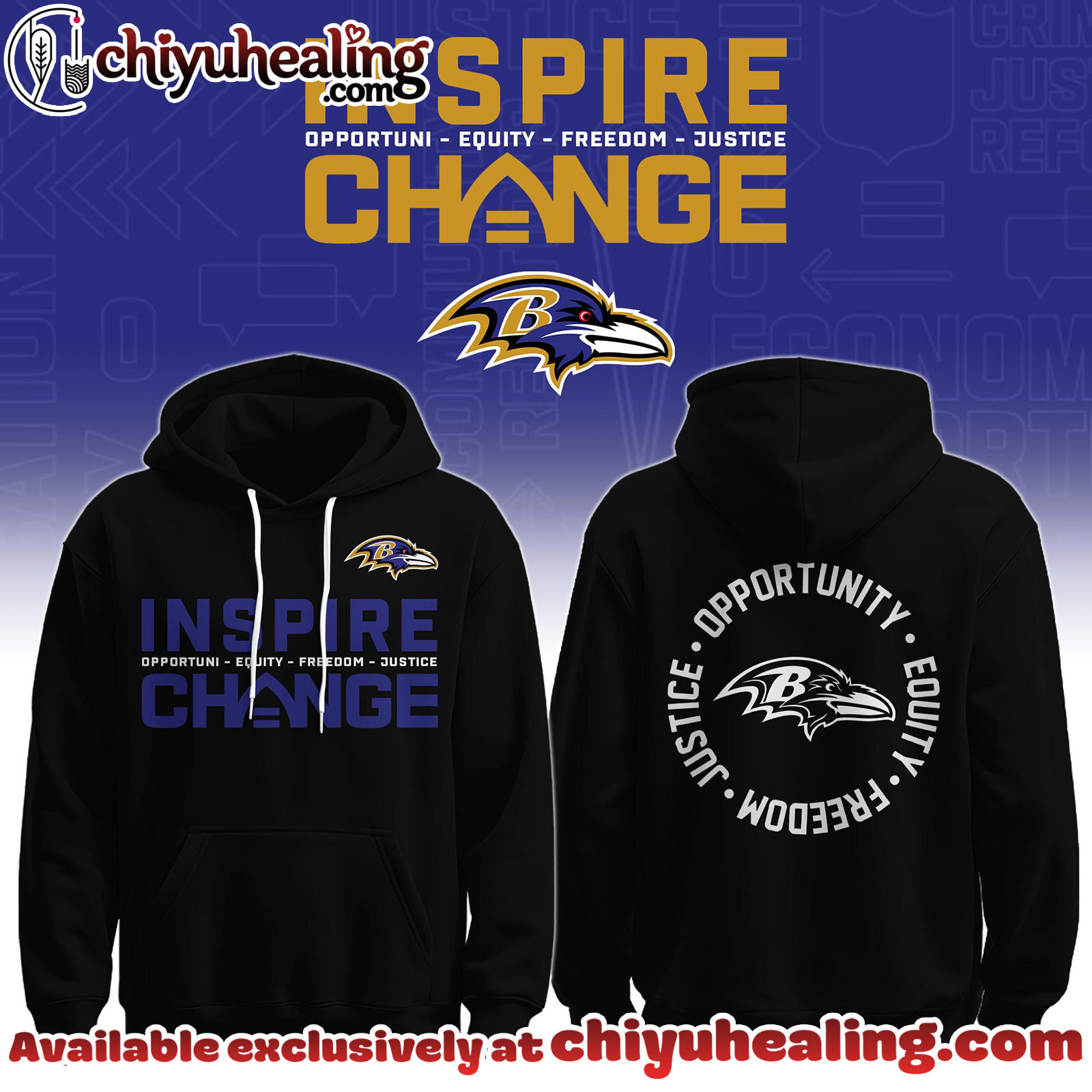 Baltimore Ravens Special Inspire Change Limited Edition Hoodie, Tshirt, Sweatshirt
