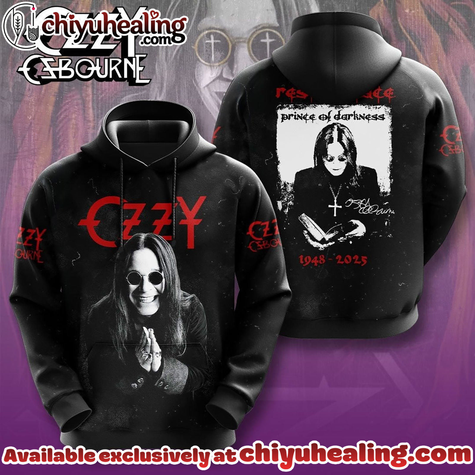 Black Sabbath x Ozzy Osbourne 3D Apparel Hoodie, Sweatshirt, Shirt Black Sabbath x Ozzy Osbourne 3D Apparel Hoodie, Sweatshirt, Shirt