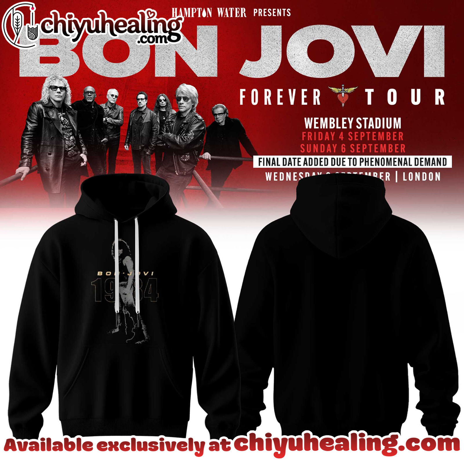 Bon Jovi Forever Tour 2026 Collection Hoodie, Tshirt, Sweatshirt - Ver 6