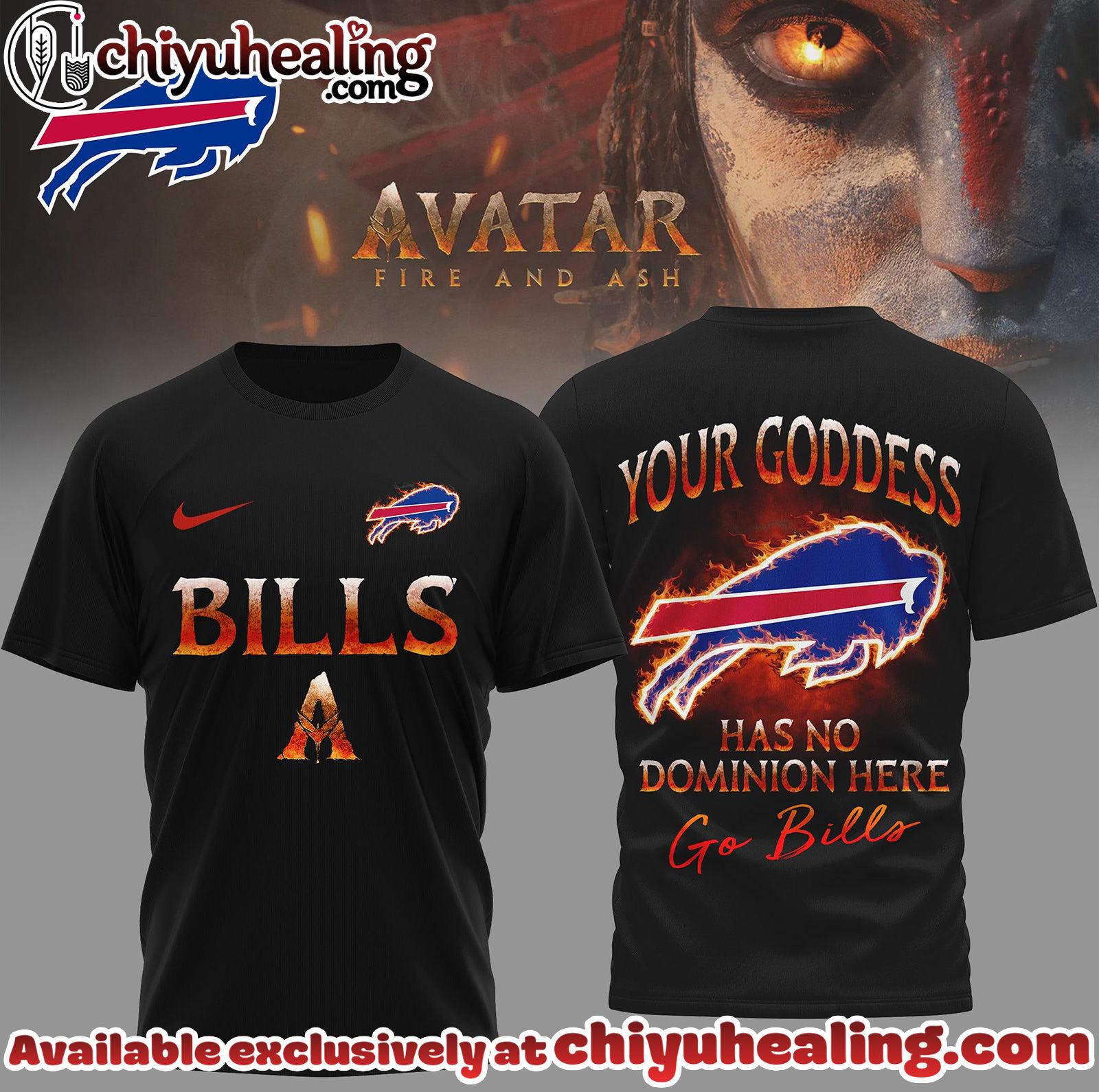 Buffalo Bills Premium NFL Avatar Fan 3D Shirt