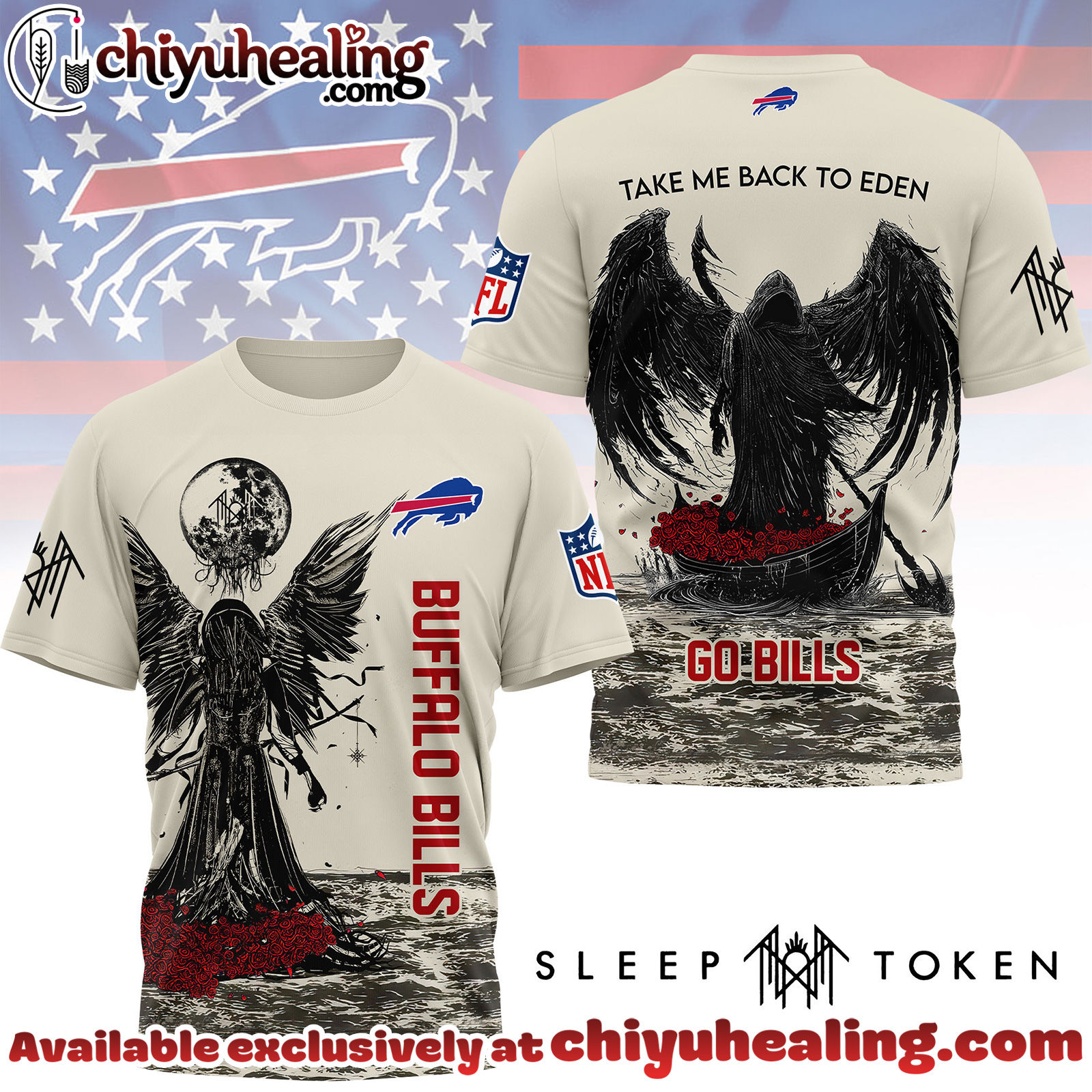 Buffalo Bills Premium NFL Sleep Token Fan 3D Shirt, Hoodie, Sweatshirt, All Team NFL