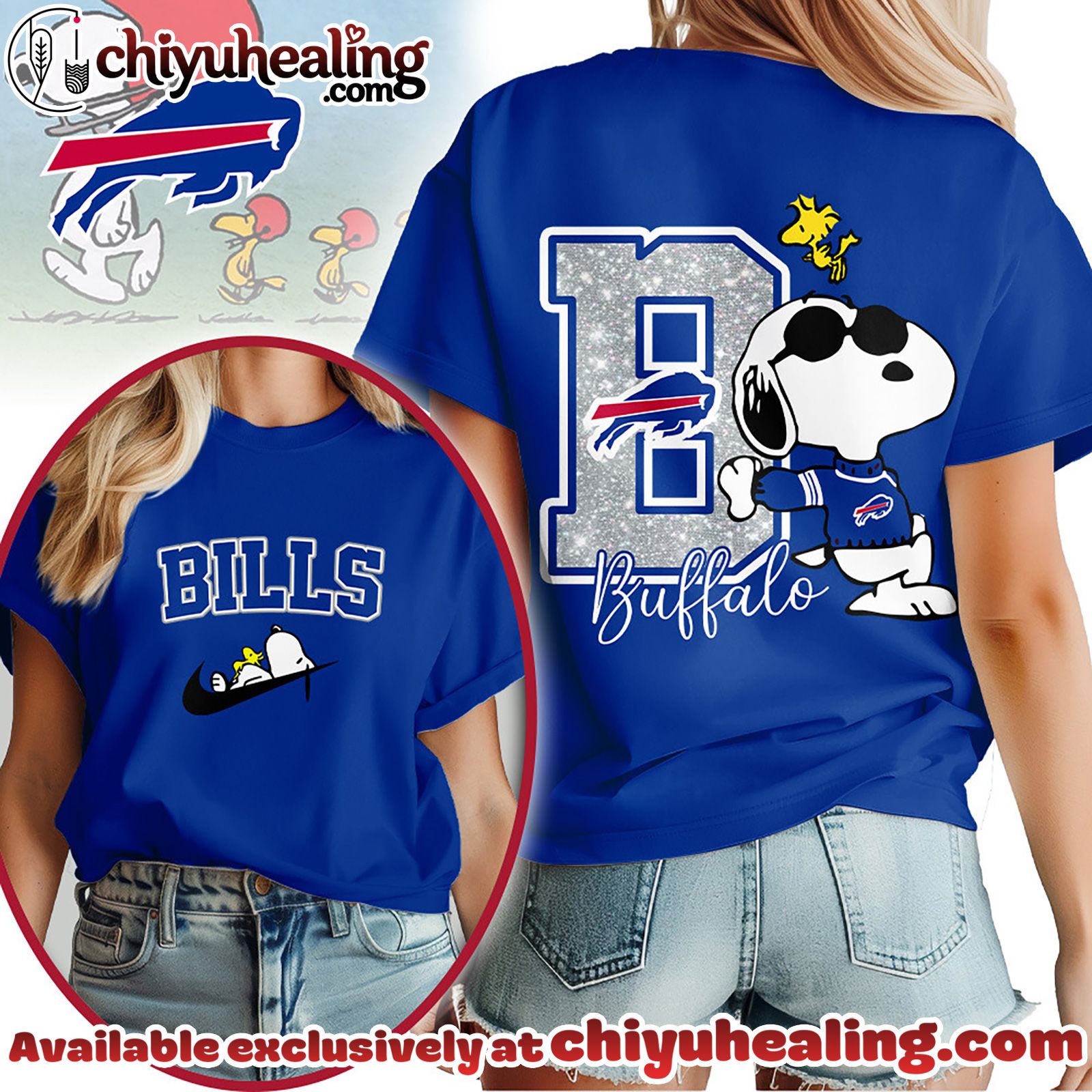 Buffalo Bills Premium NFL Snoopy 3D Shirt, Hoodie, Sweatshirt, All Team NFL