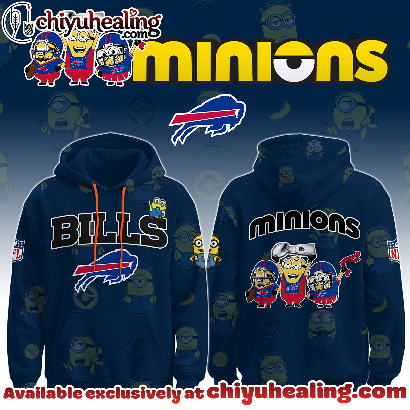 Buffalo Bills x Minions Limited Edition - Selling Out Fast Hoodie, Sweatshirt, T-shirt
