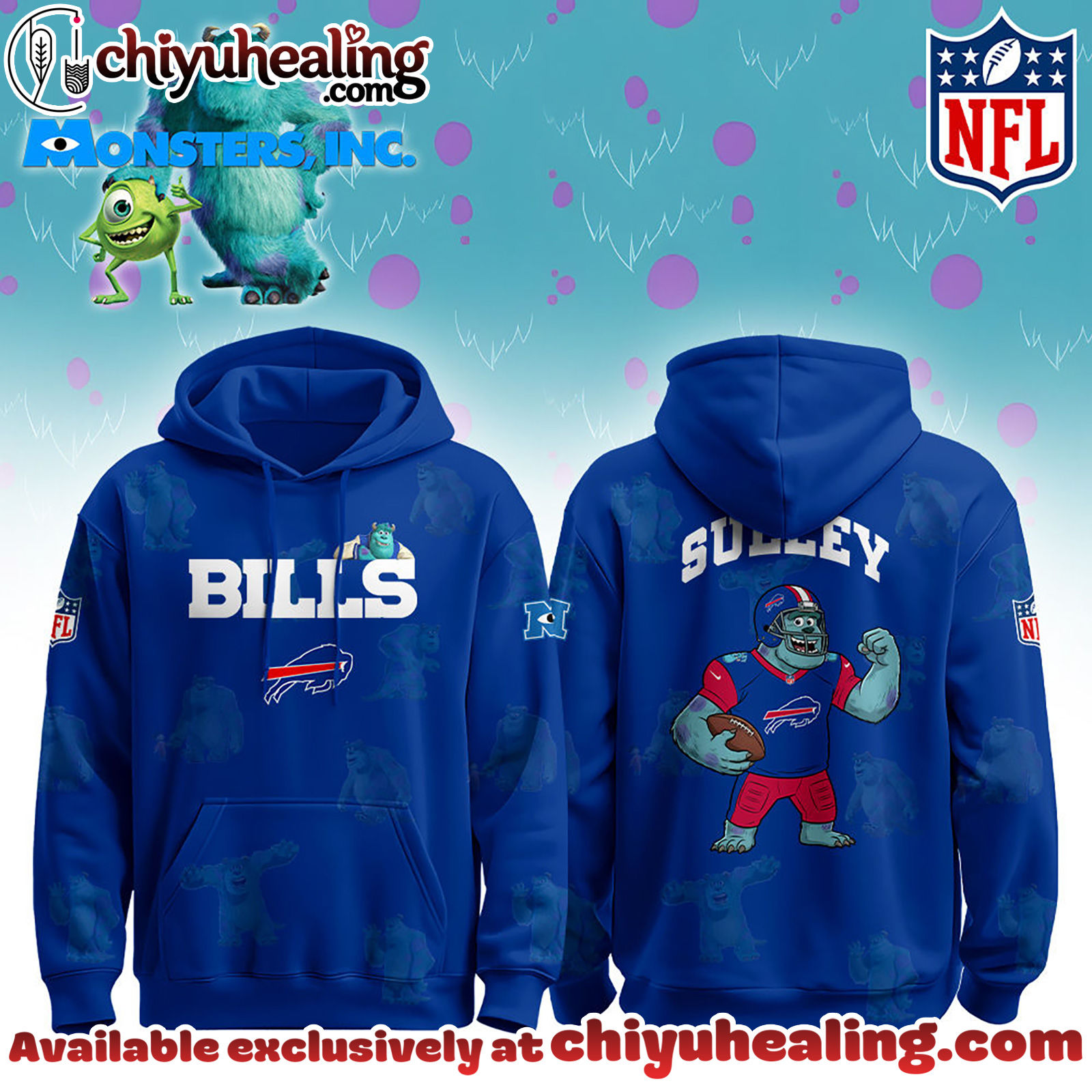 Buffalo Bills x Monsters, Inc Limited Edition Hoodie Cutest Drop of the Year Hoodie, Tshirt, Sweatshirt