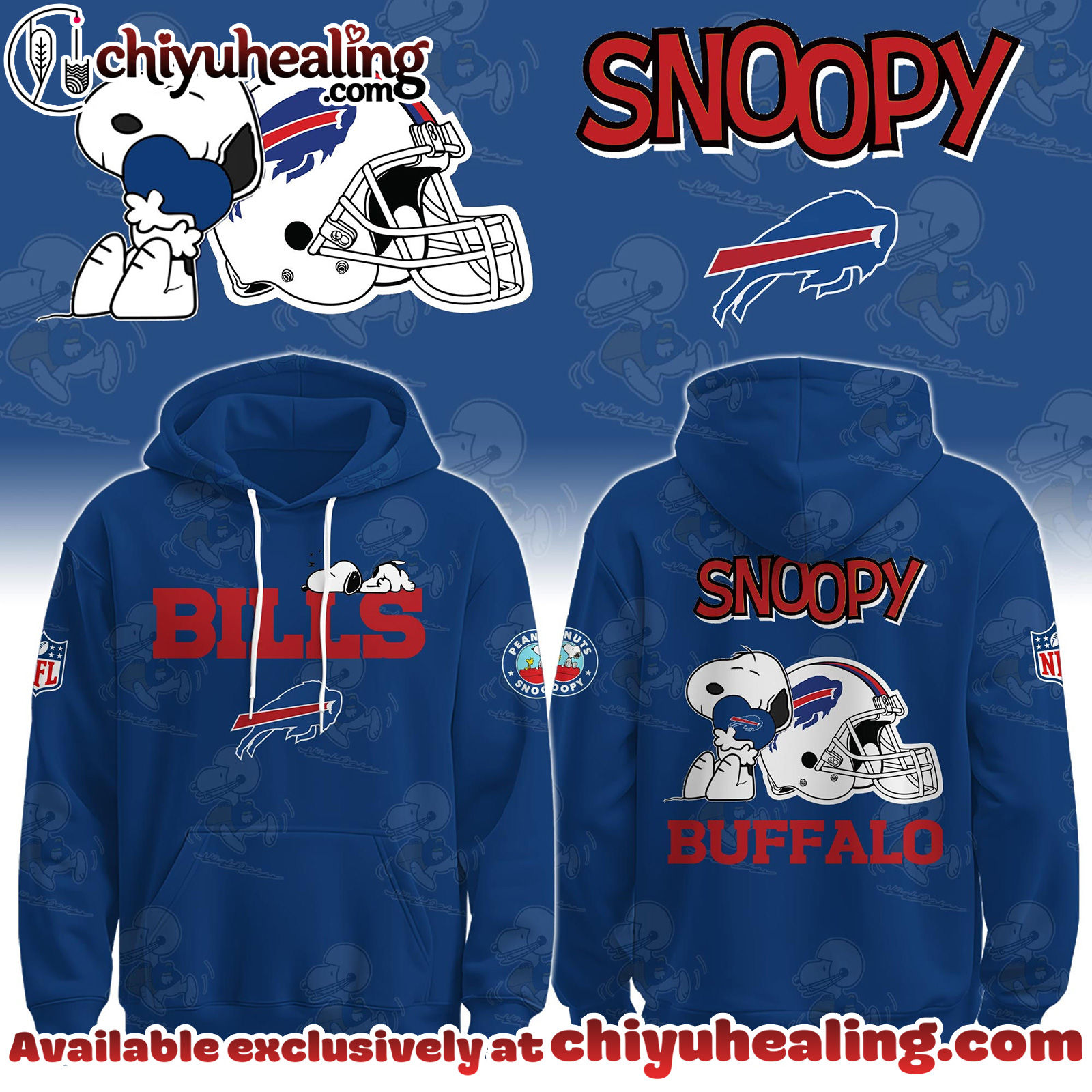 Buffalo Bills x Snoopy Hoodie, Sweatshirt, T-shirt Limited Edition - Selling Out Fast