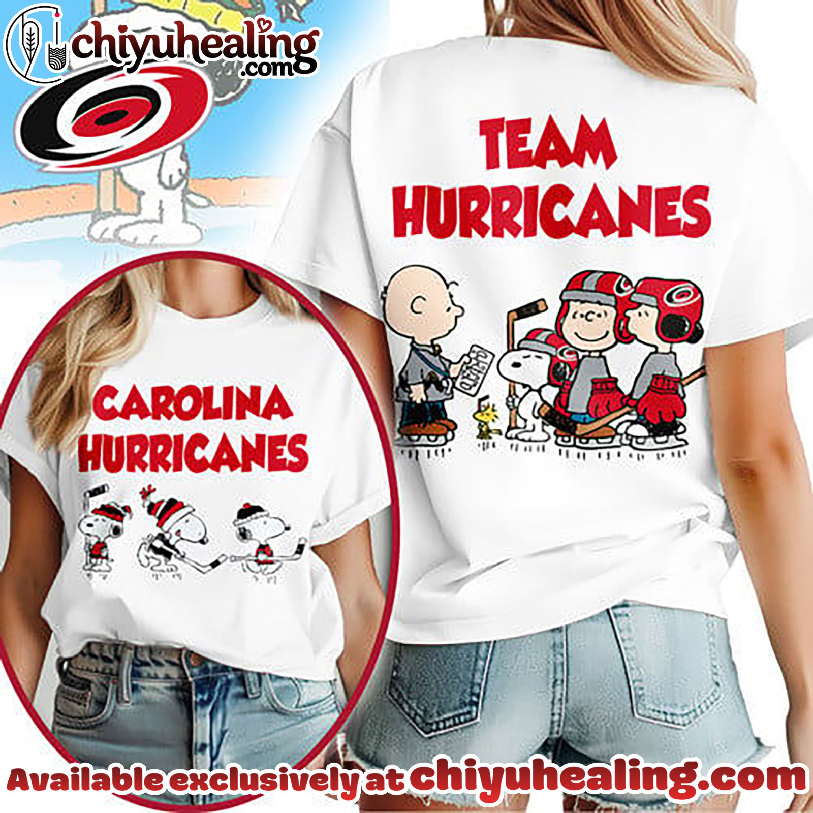 Carolina Hurricanes Premium NHL Peanut Hockey T-shirt