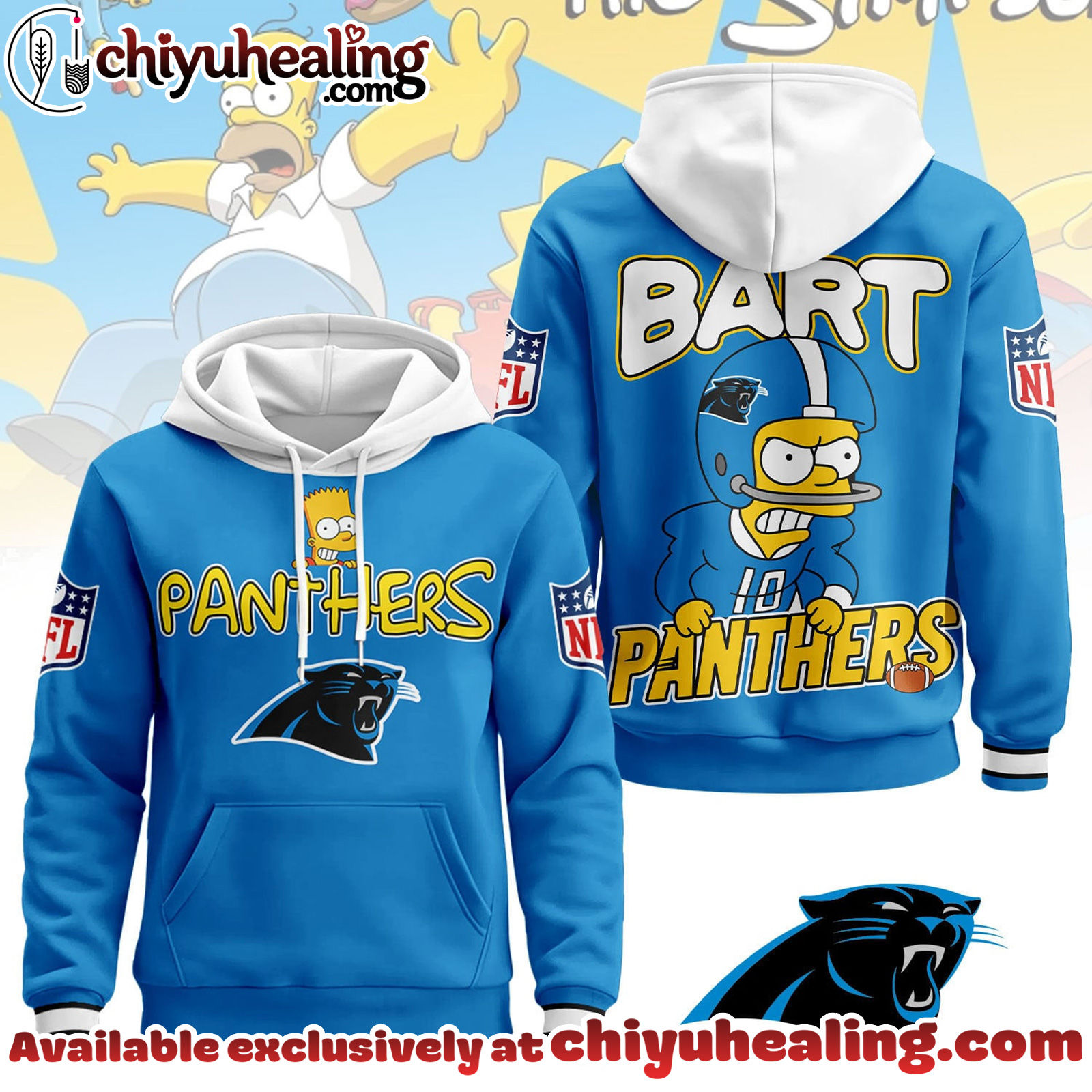 Carolina Panthers Premium NFL Bart Simpson Hoodie, Sweatshirt, Tshirt