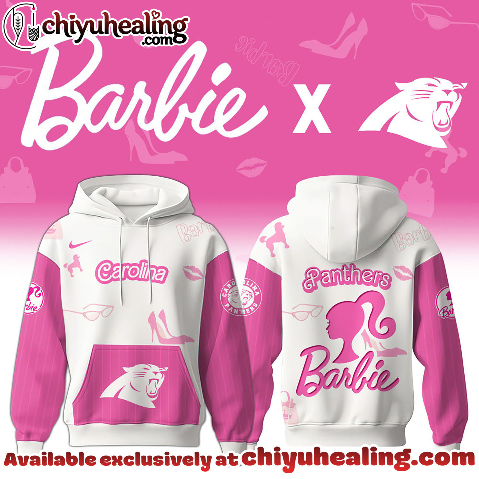 Carolina Panthers x Barbie Hoodie Limited Edition - Selling Out Fast Hoodie, Sweatshirt, T-shirt