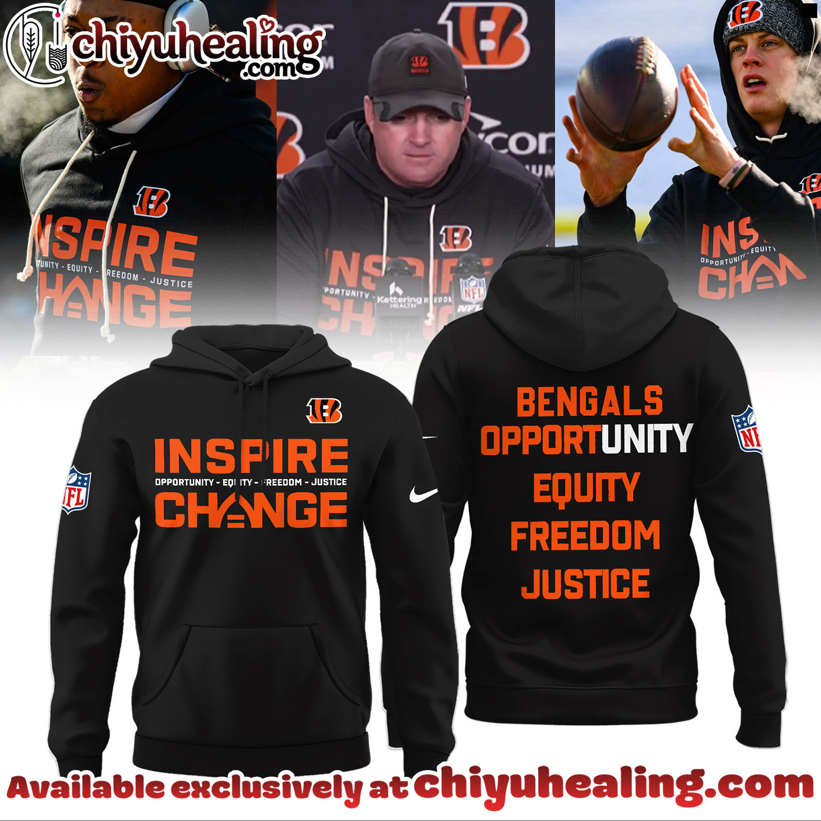 Cincinnati Bengals 2025 Inspire Change Limited Edition T-shirt, Hoodie, Sweatshirt