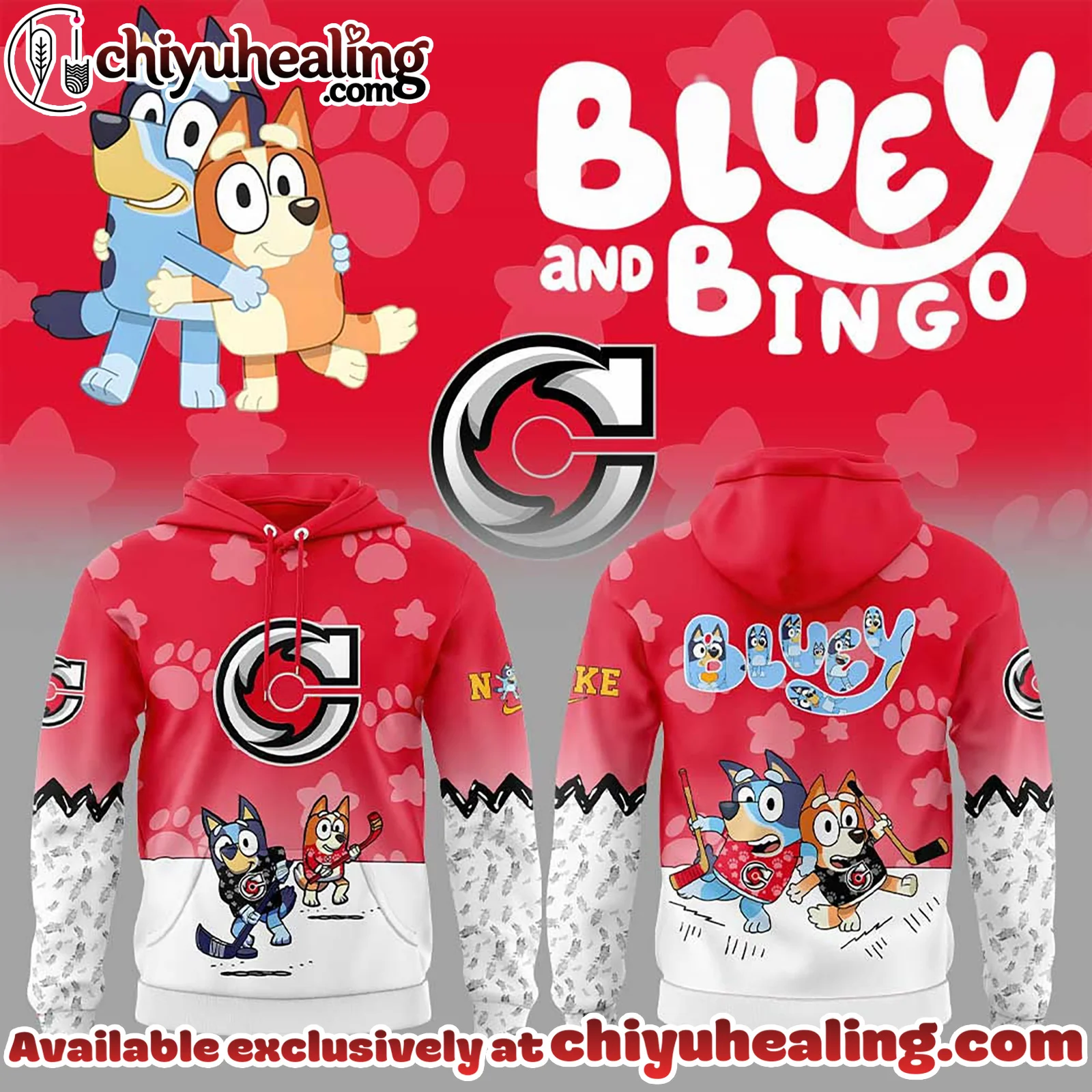 Cincinnati Cyclones Bluey and Bingo Hoodie, Shirt, Sweatshirt, All Team NHL