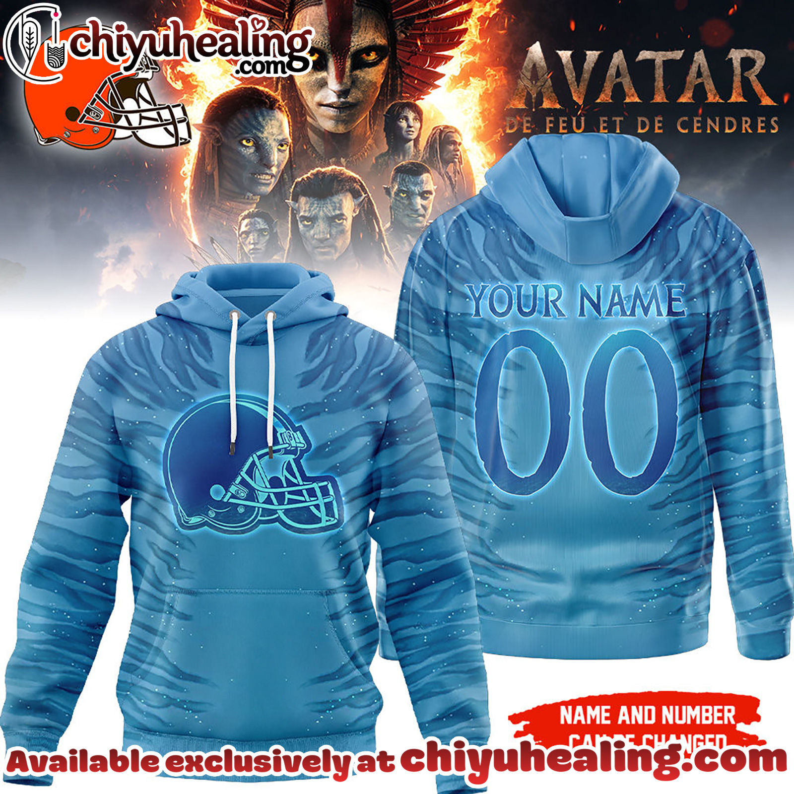 Cleveland Browns Premium NFL Avatar Personalized 3D Hoodie, Sweatshirt, T-shirt