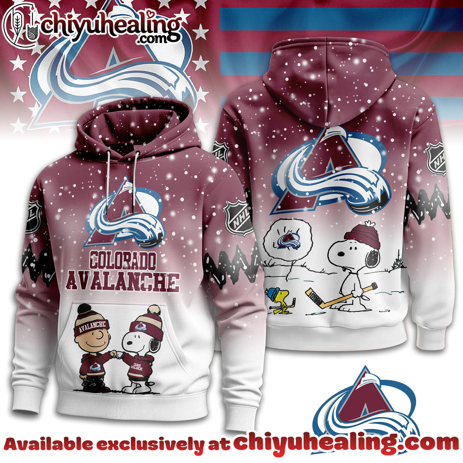 Colorado Avalanche Premium NHL Peanuts Hoodie, Tshirt, Sweatshirt