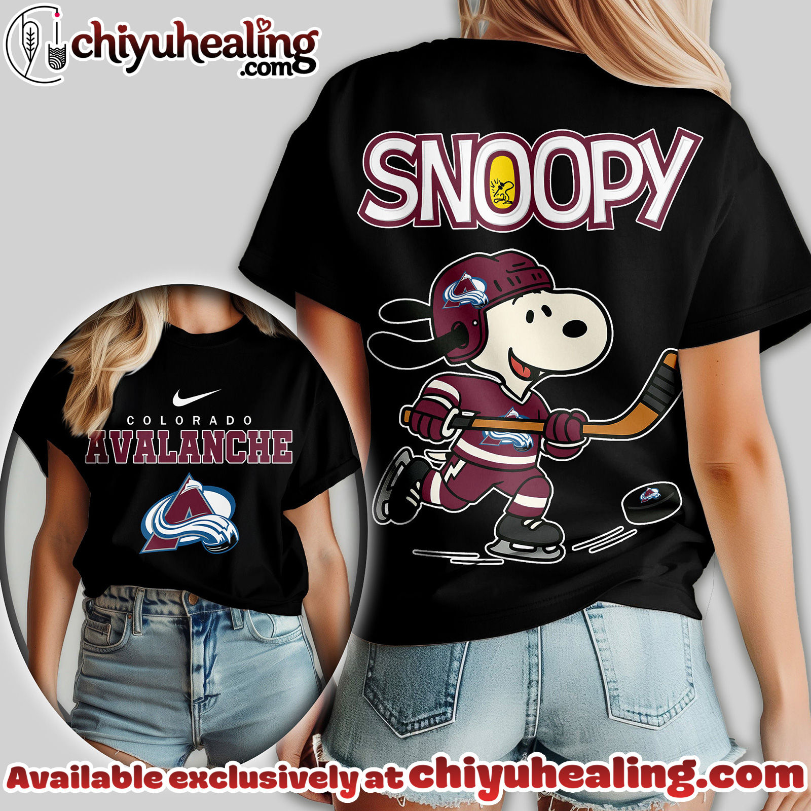 Colorado Avalanche Premium NHL Snoopy Hockey Women Tshirt, Sweatshirt, Hoodie