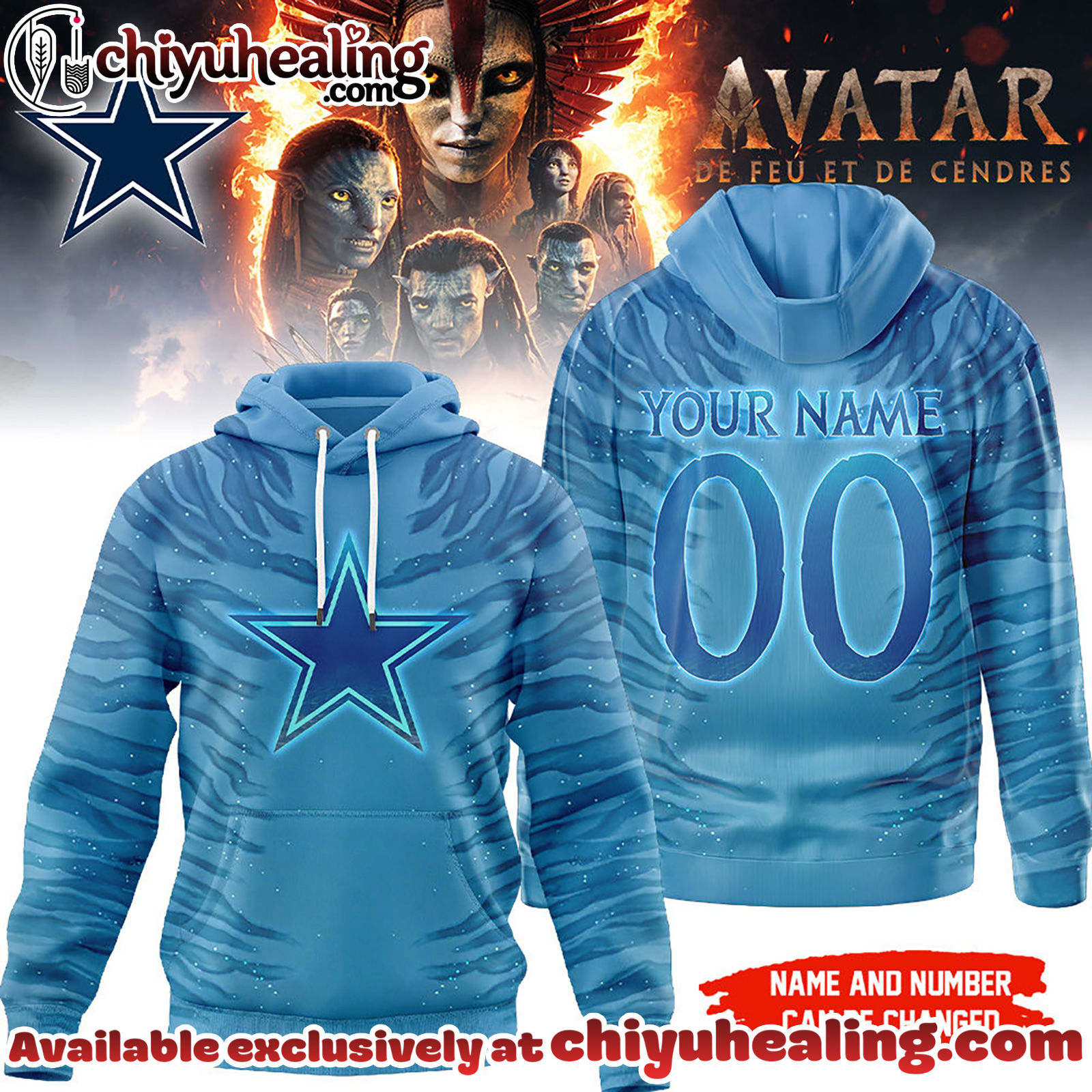 Dallas Cowboys Premium NFL Avatar Personalized 3D Hoodie, Sweatshirt, T-shirt