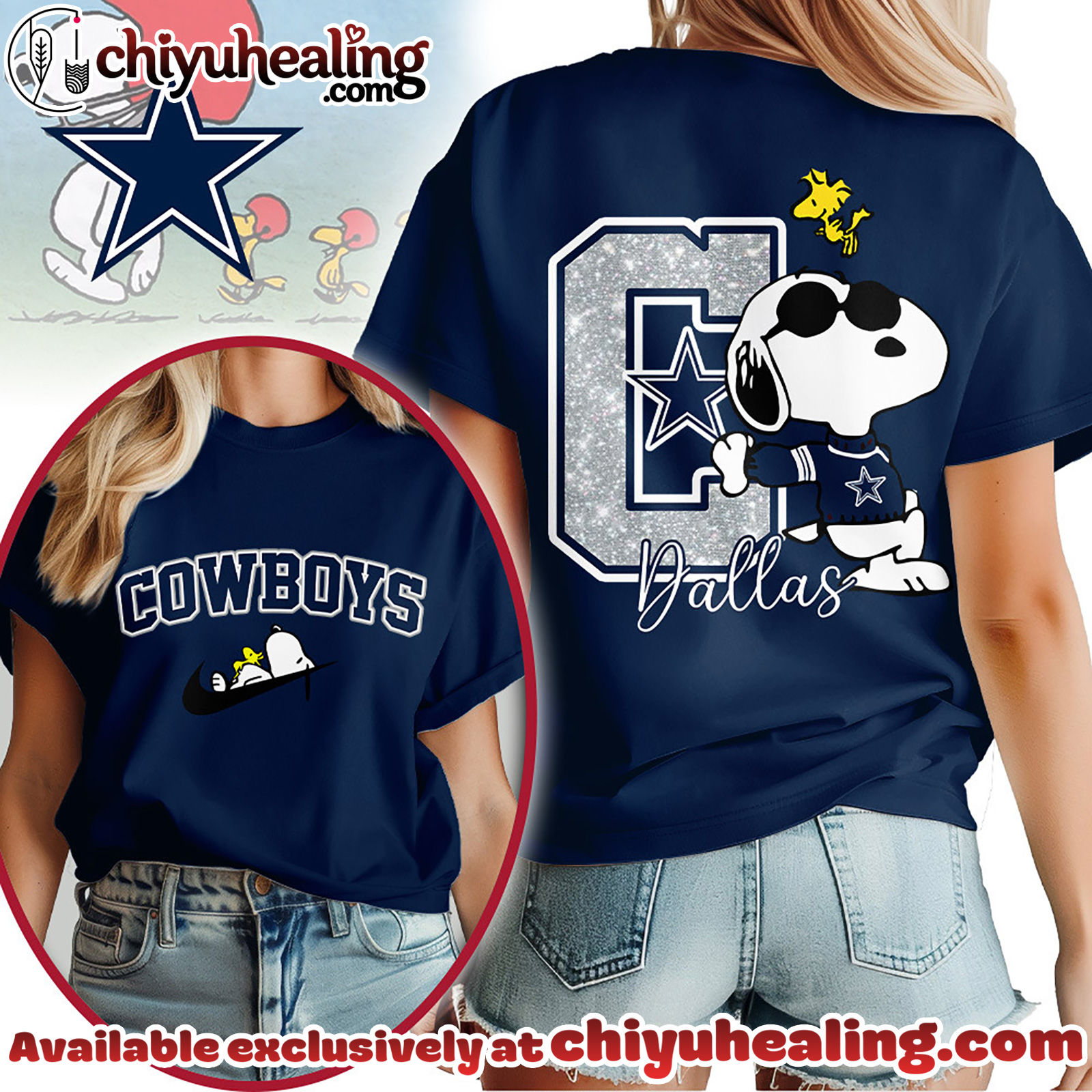 Dallas Cowboys Premium NFL Snoopy 3D Shirt, Hoodie, Sweatshirt, All Team NFL