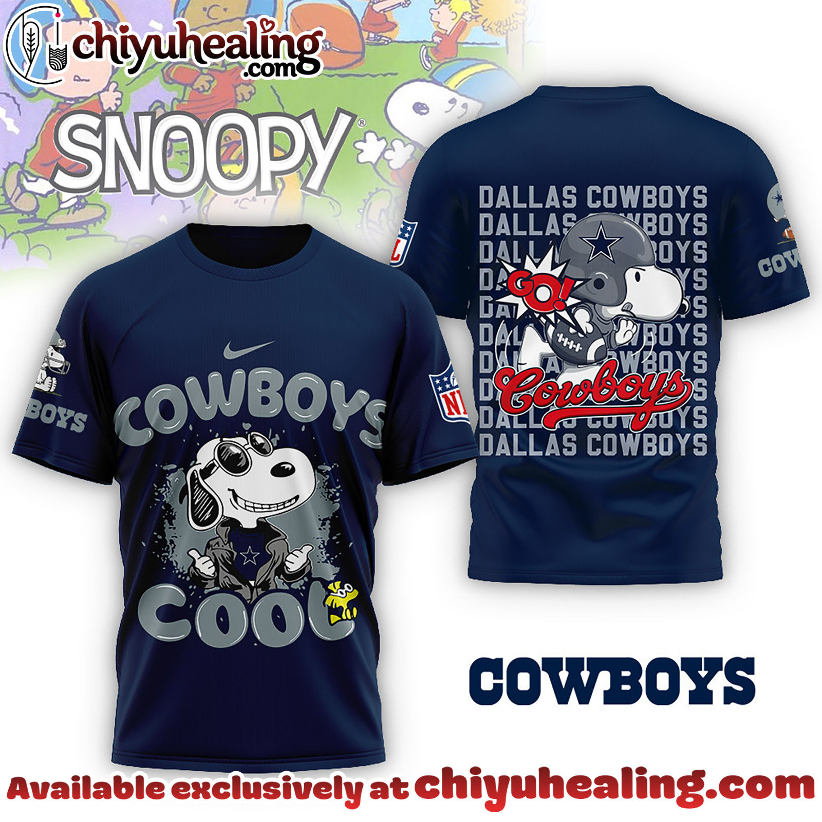 Dallas Cowboys Premium NFL Snoopy Cool Shirt, Hoodie, Sweatshirt, All Team NFL
