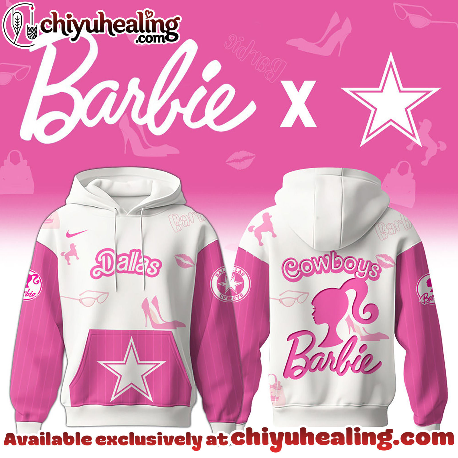 Dallas Cowboys x Barbie Hoodie Limited Edition - Selling Out Fast Hoodie, Sweatshirt, T-shirt