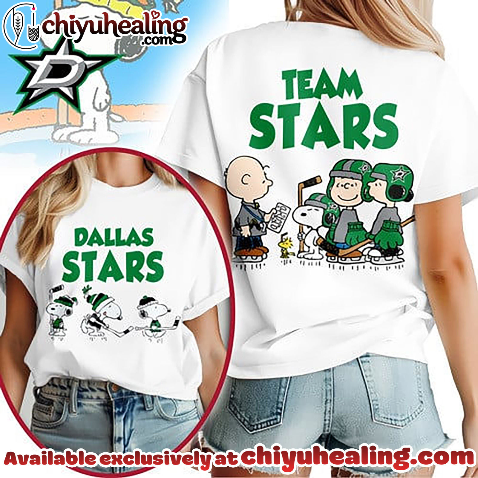 Dallas Stars Premium NHL Peanut Hockey T-shirt