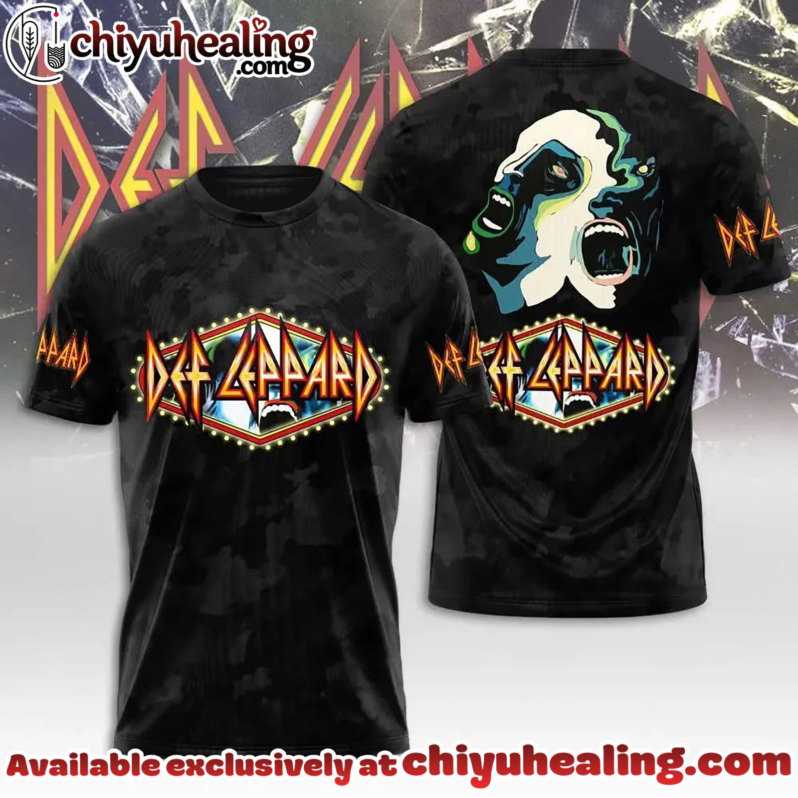 DEF LEPPARD RETURNS WITH A BANG - DefLeppard The legendary tour Tshirt, Hoodie, Sweatshirt