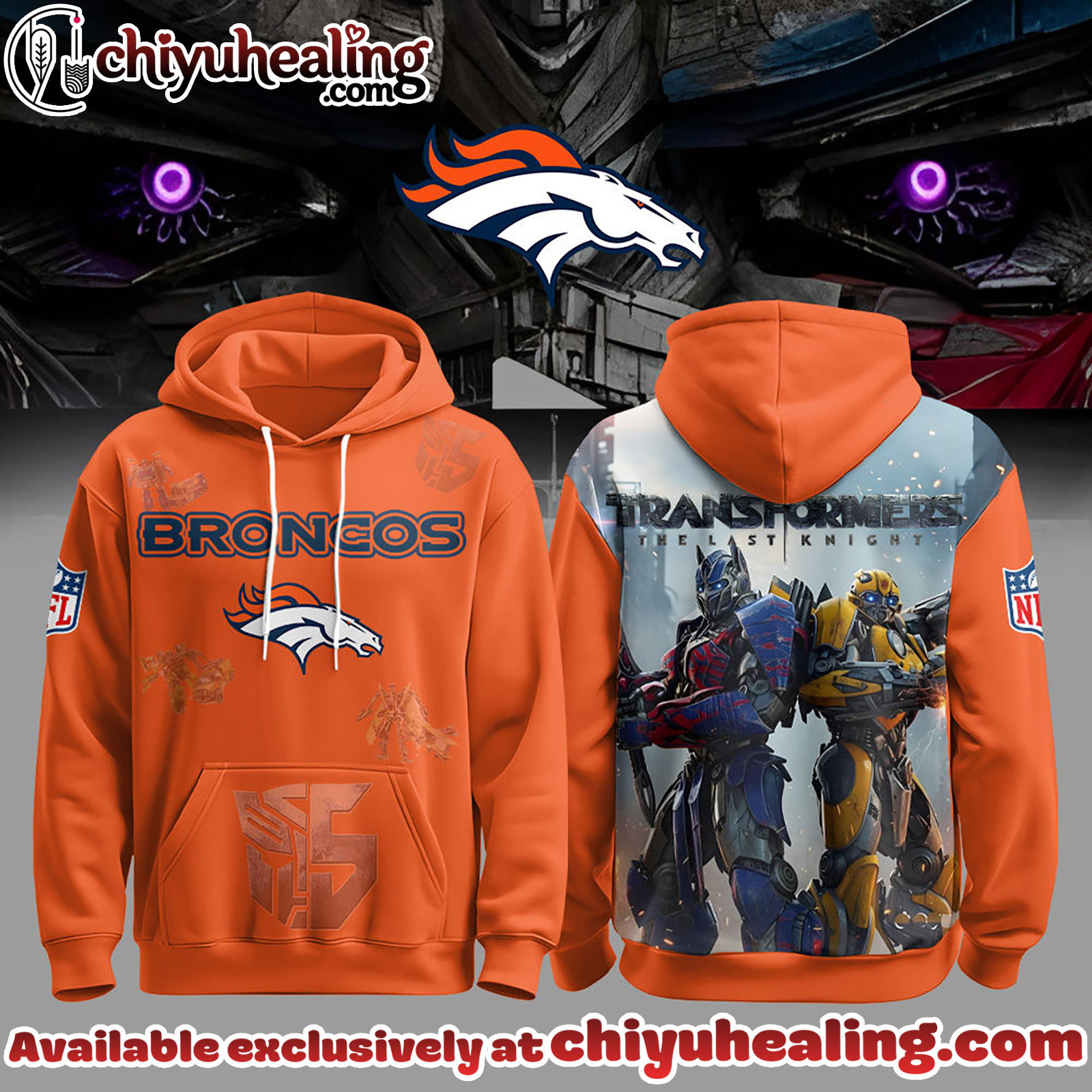Denver Broncos x Transformers Hoodie, T-Shirt, Sweatshirt Limited Edition Drop
