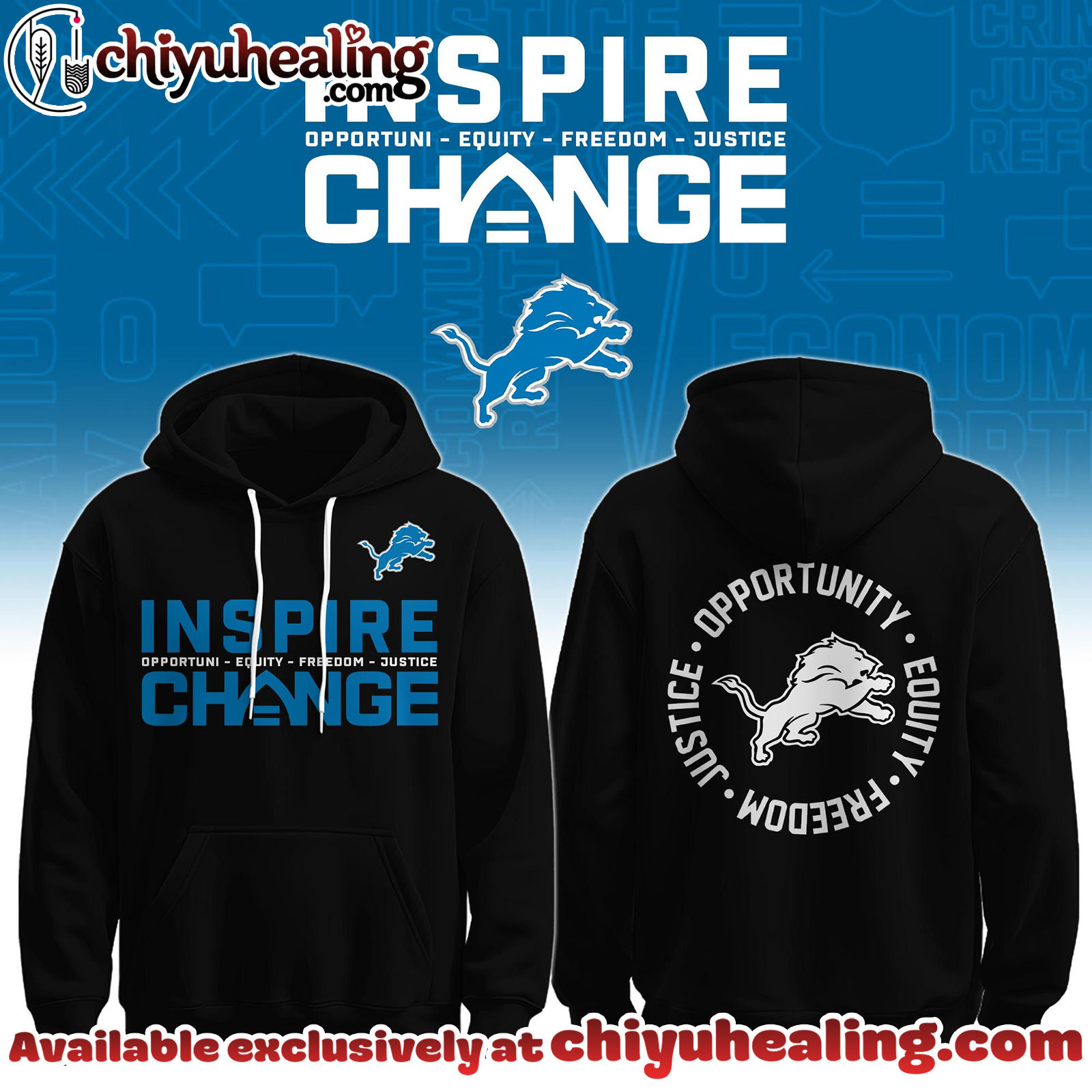 Detroit Lions Special Inspire Change Limited Edition Hoodie, Tshirt, Sweatshirt