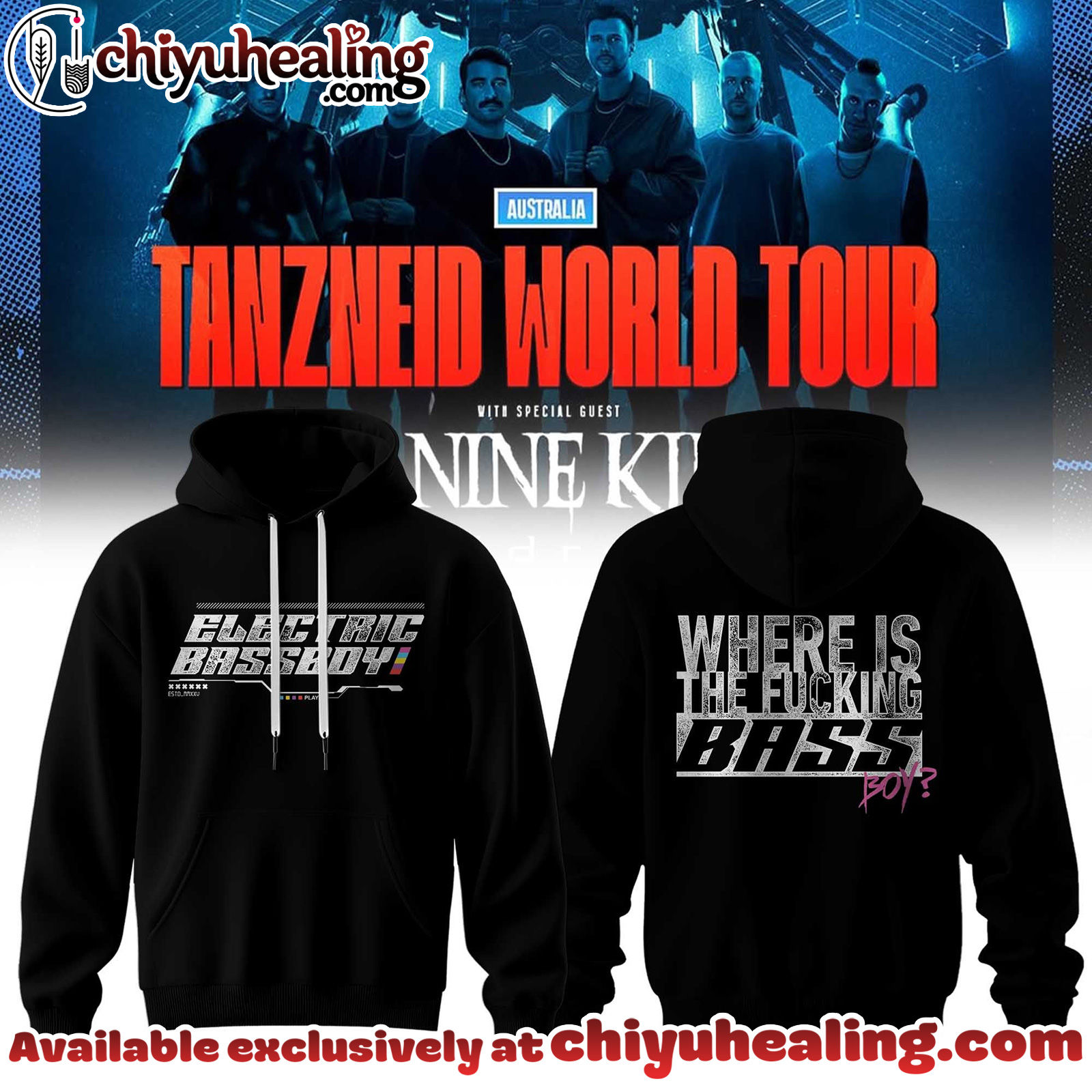 Electric Callboy Tanzneid World Tour Collection Hoodie, T-shirt, Sweatshirt - Ver 2