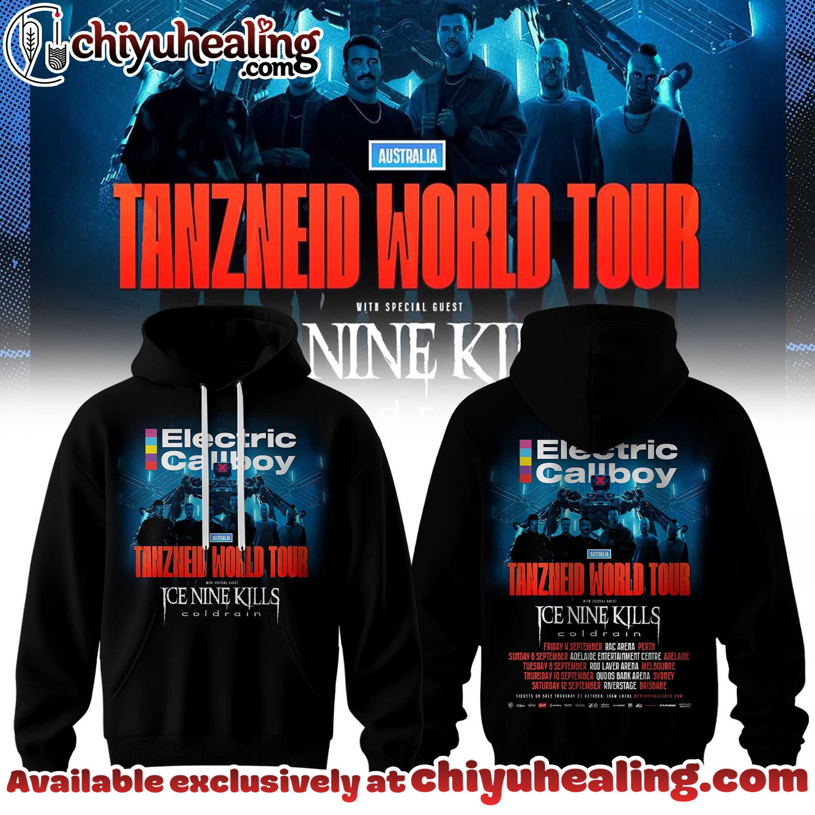 Electric Callboy Tanzneid World Tour Collection Hoodie, T-shirt, Sweatshirt