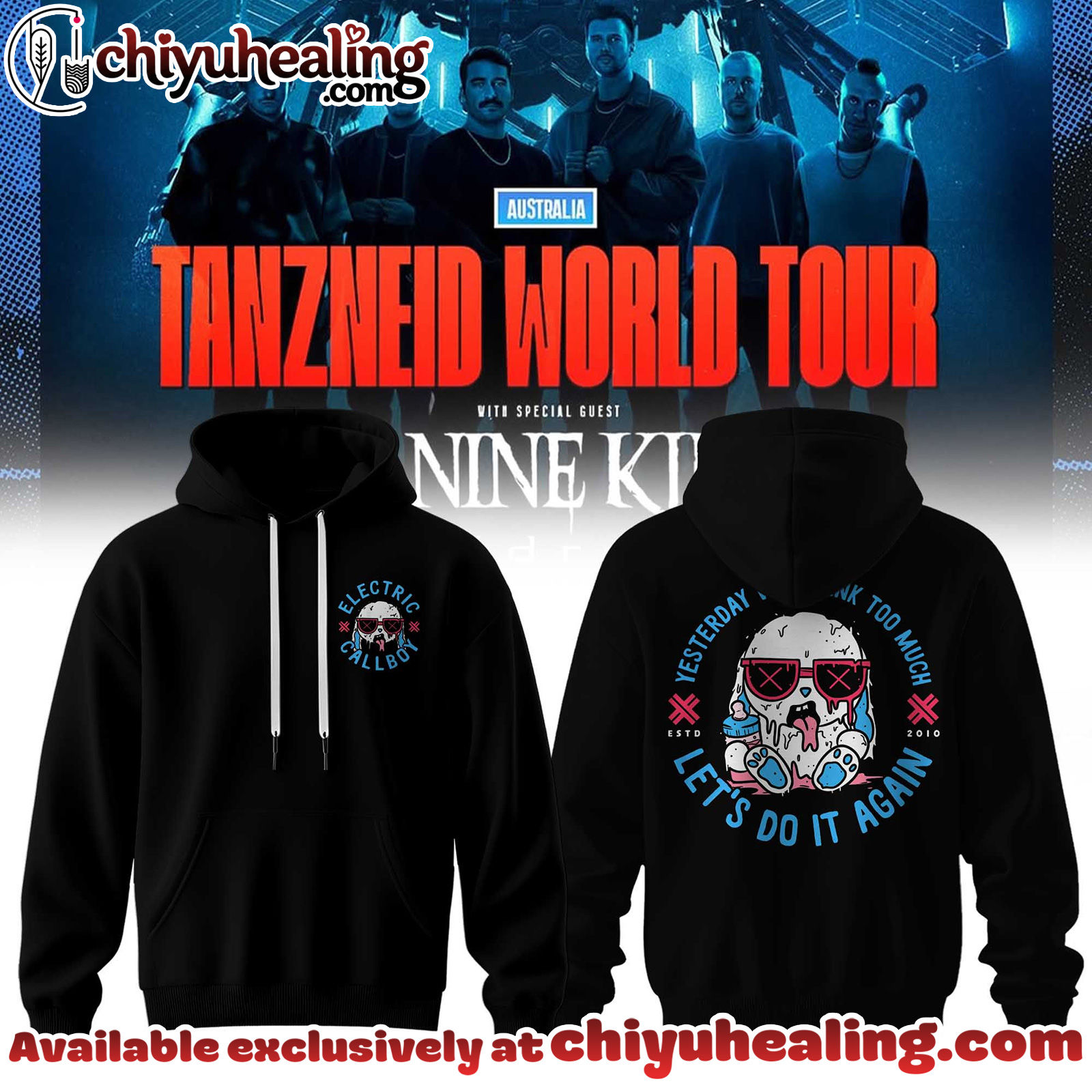 Electric Callboy Tanzneid World Tour Collection Hoodie, T-shirt, Sweatshirt - Ver 14