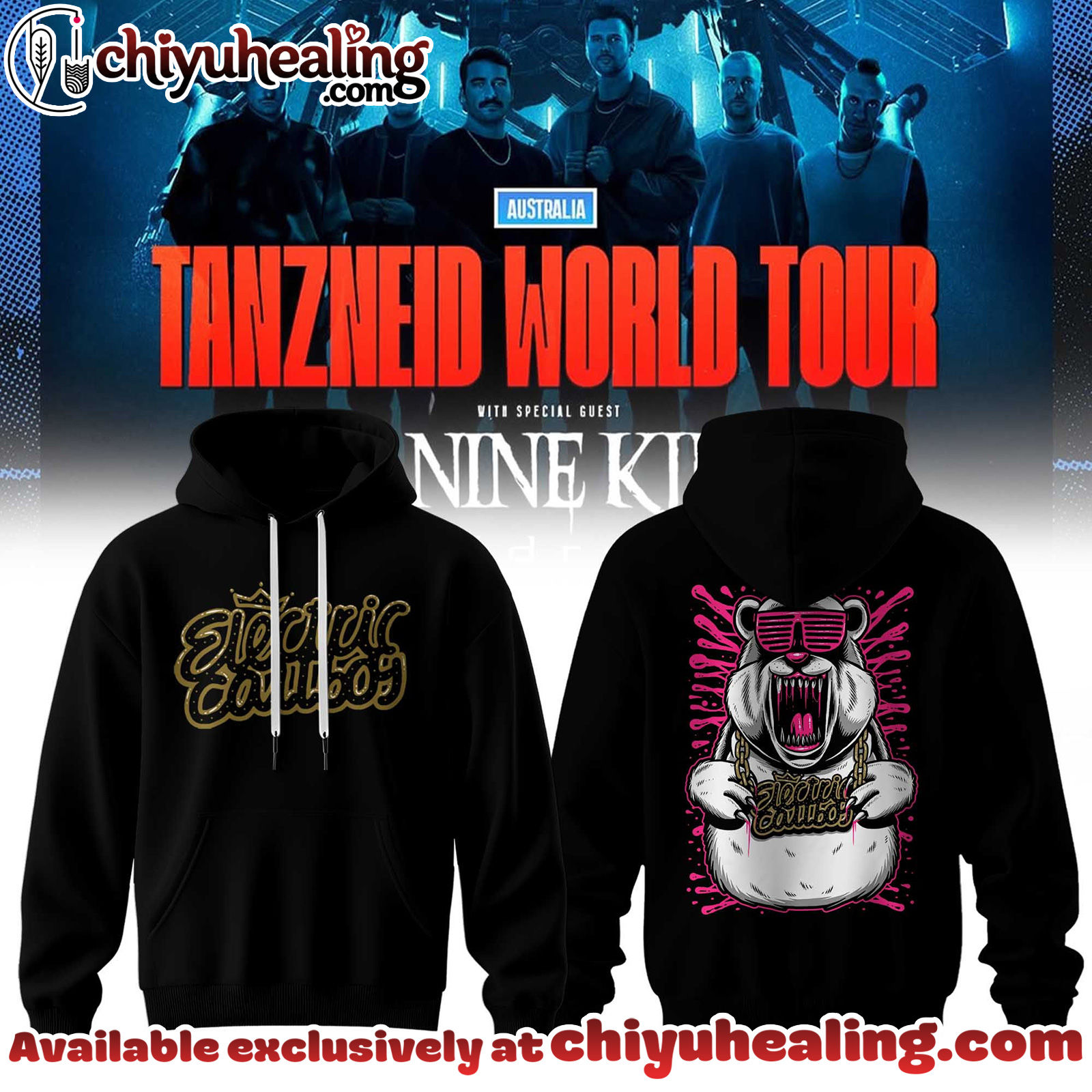 Electric Callboy Tanzneid World Tour Collection Hoodie, T-shirt, Sweatshirt - Ver 3