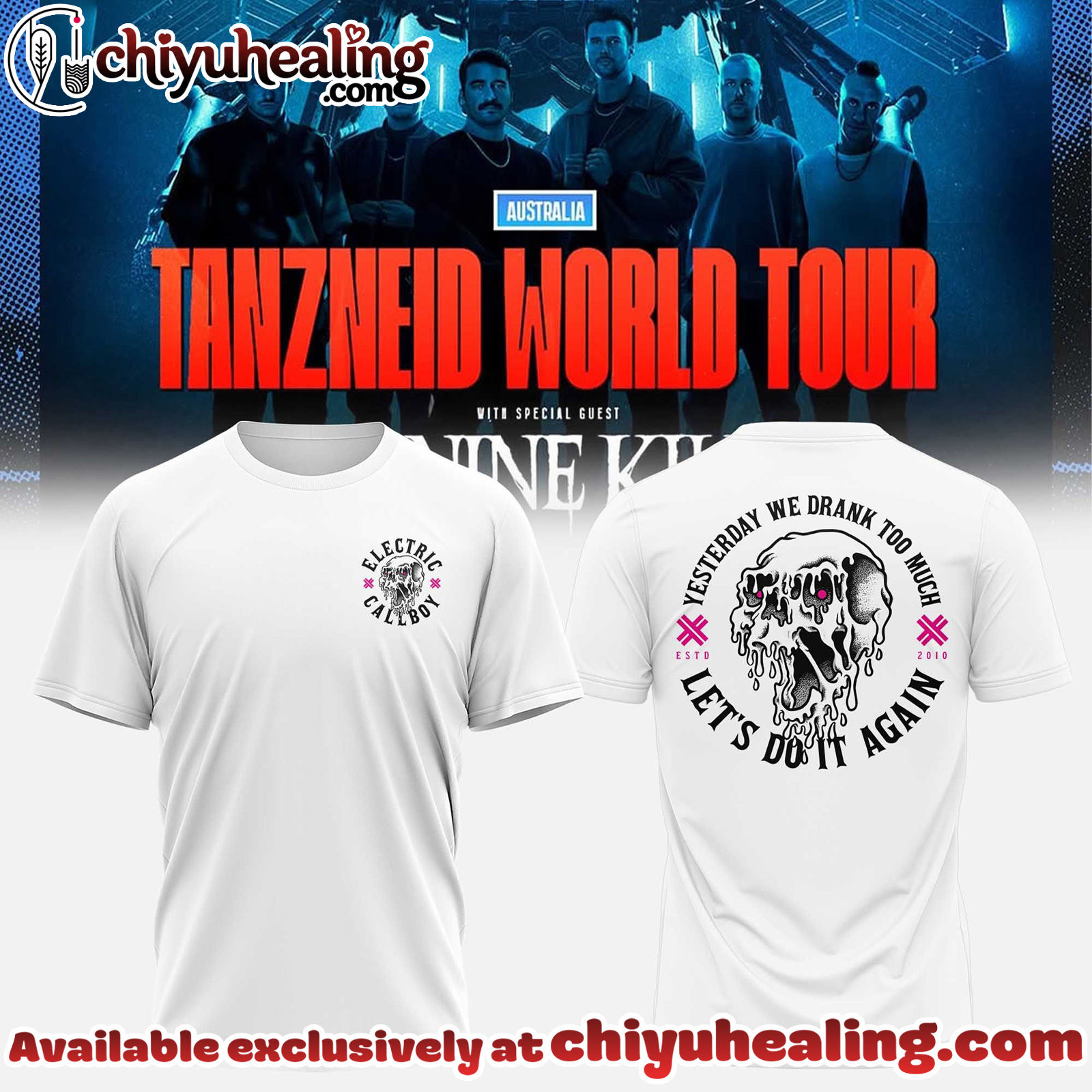 Electric Callboy Tanzneid World Tour Collection Shirt, Hoodie, Sweatshirt - Ver 6