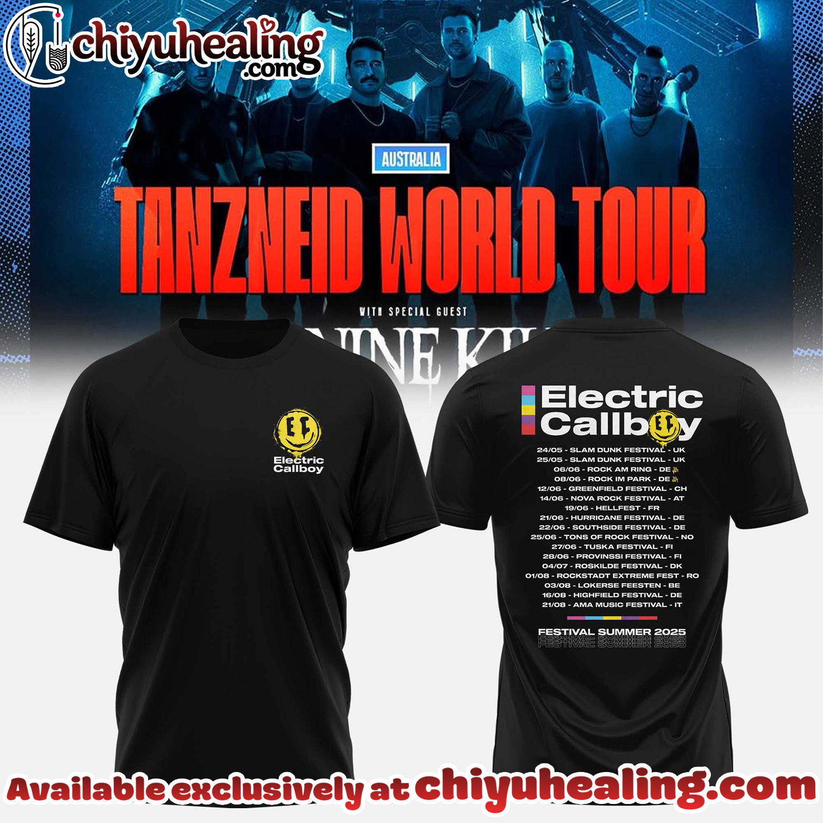 Electric Callboy Tanzneid World Tour Collection Shirt, Hoodie, Sweatshirt - Ver 5