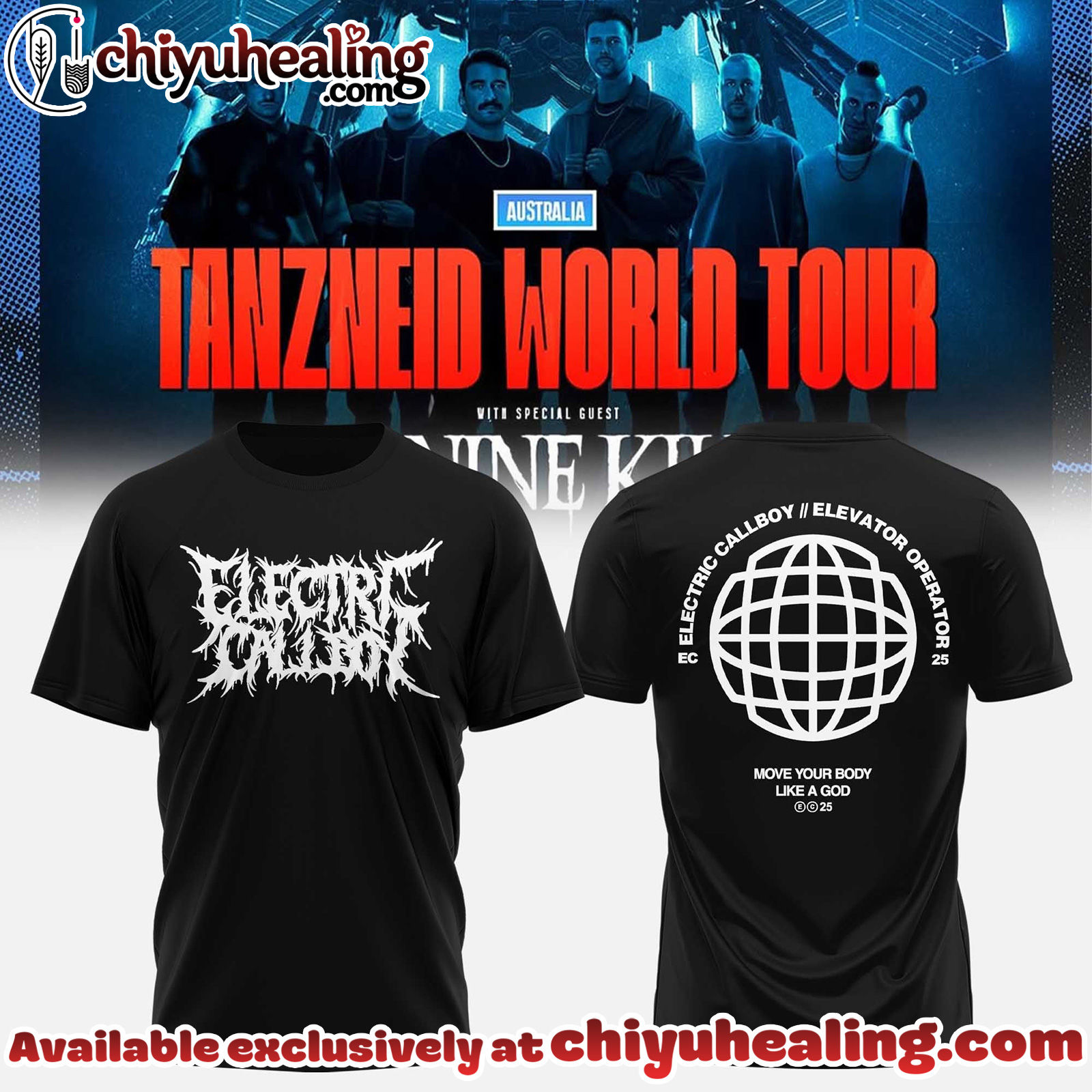 Electric Callboy Tanzneid World Tour Collection Shirt, Hoodie, Sweatshirt - Ver 13