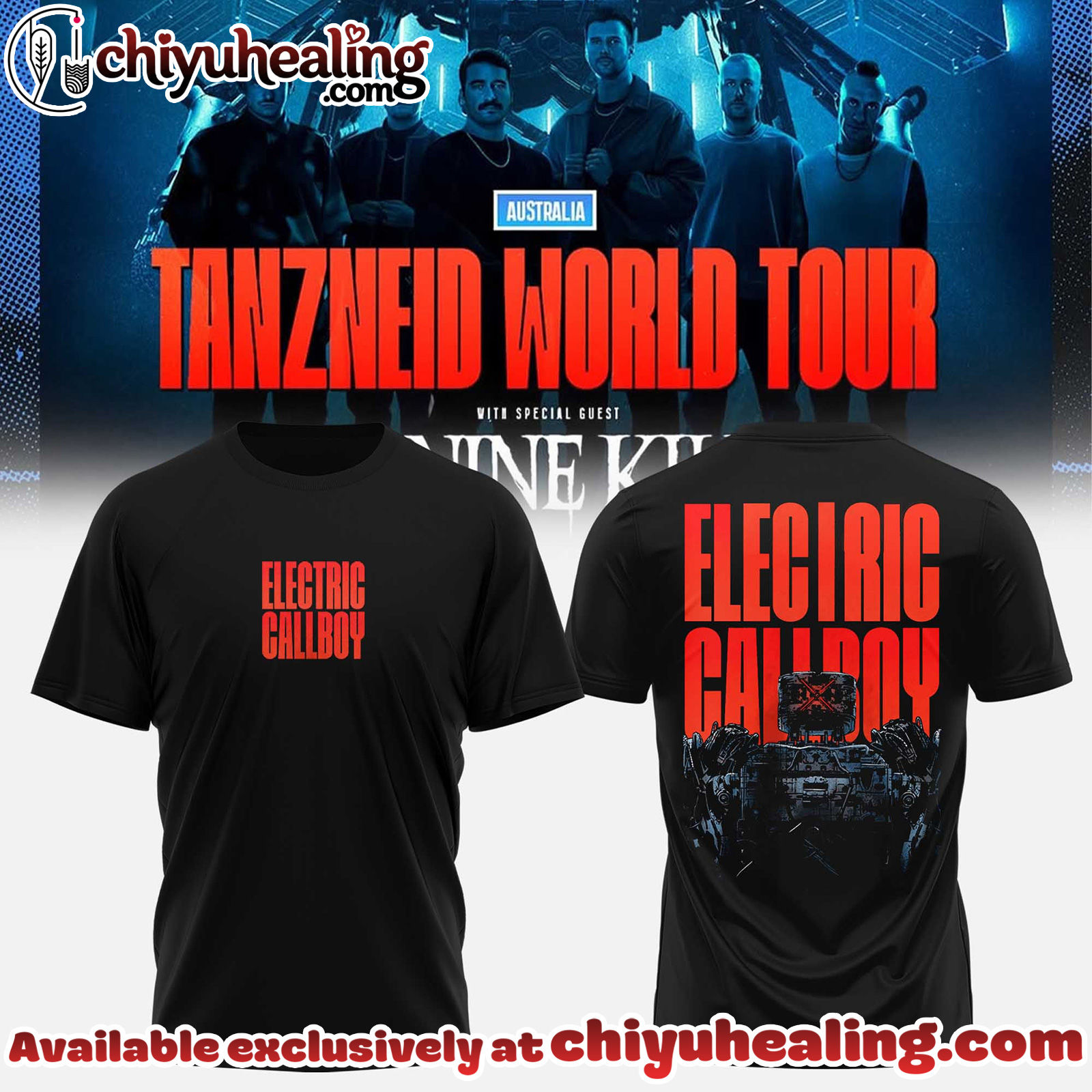Electric Callboy Tanzneid World Tour Collection Shirt, Hoodie, Sweatshirt - Ver 9