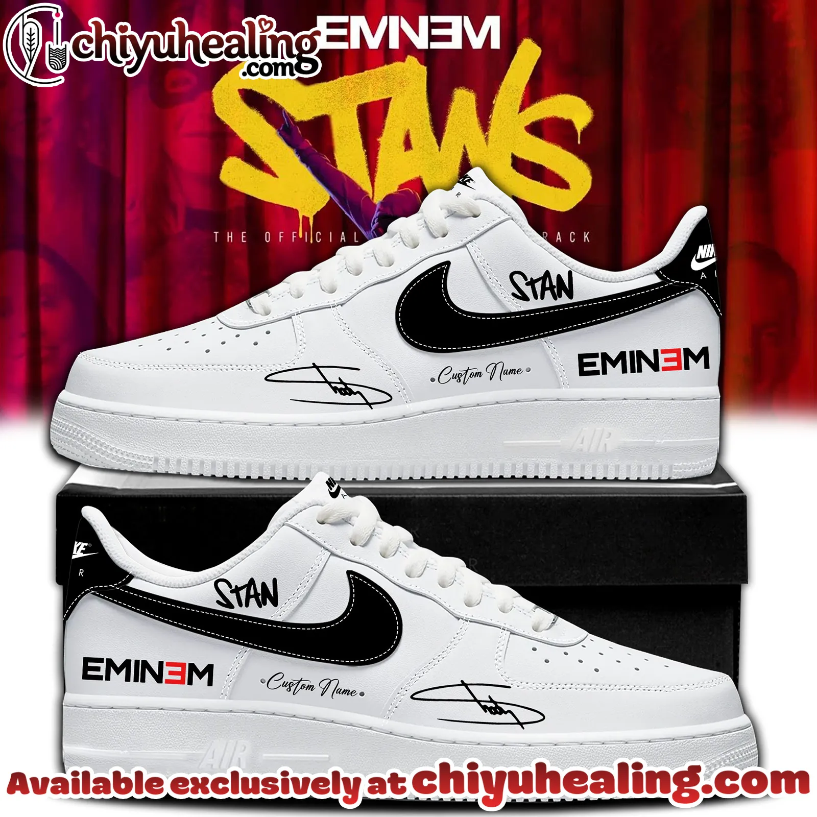 Eminem limited Edition Air Force 1 - Ver 2